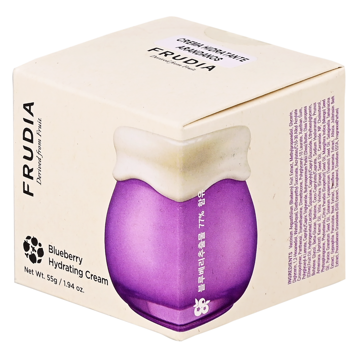 Crema Facial Facial Hidratante FRUDIA Blueberry 100 G