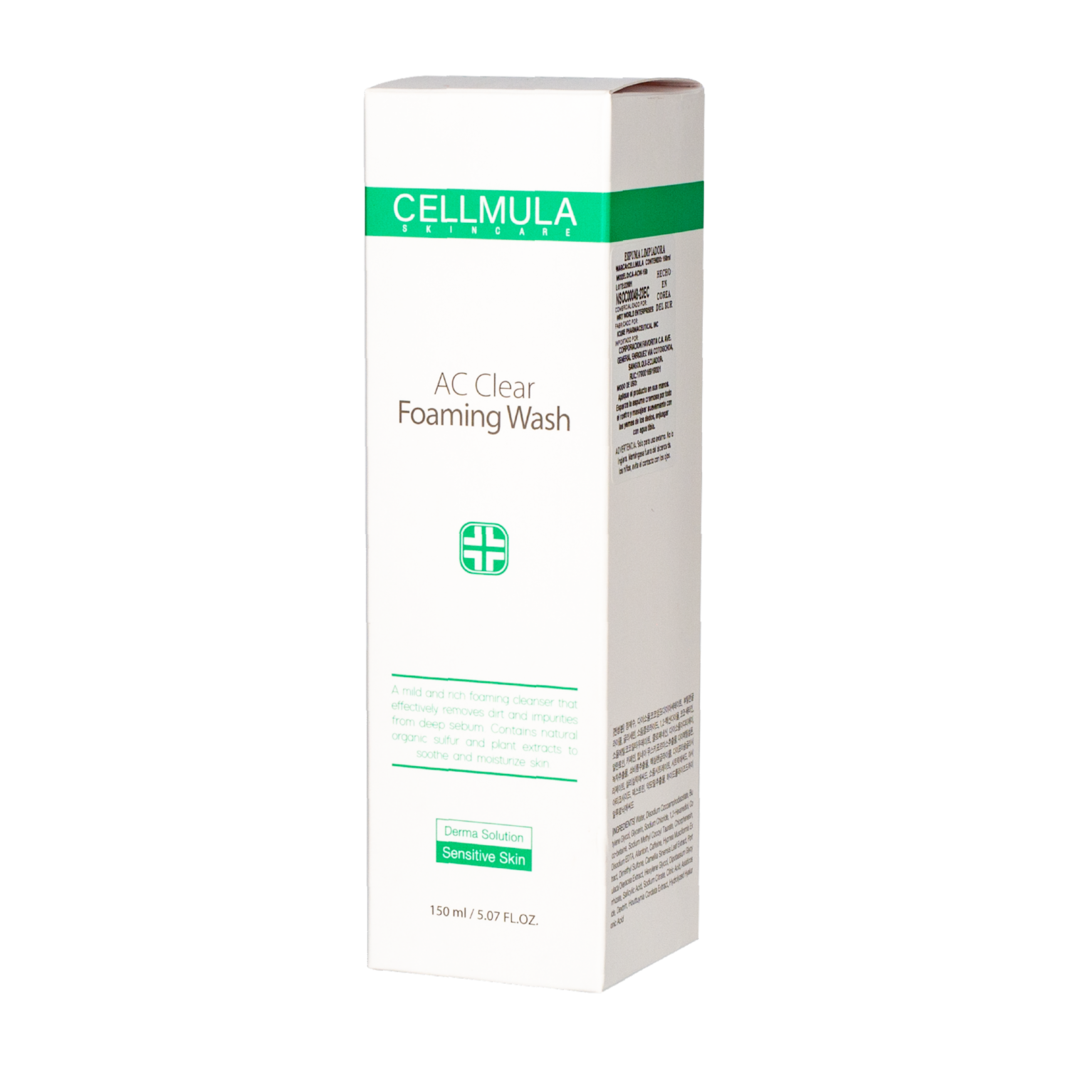 Limpiador Facial En Espuma CELLMULA 150 Ml