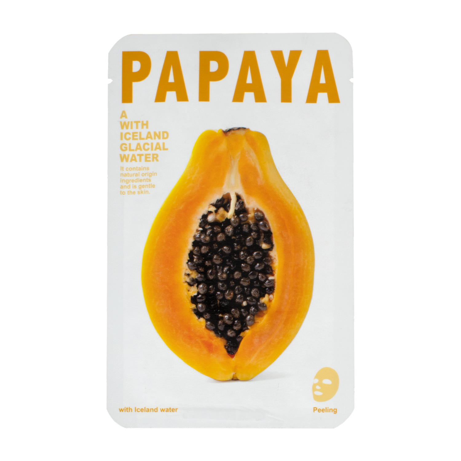 Mascarilla Facial Iceland De Papaya THE ICELAND 20 G