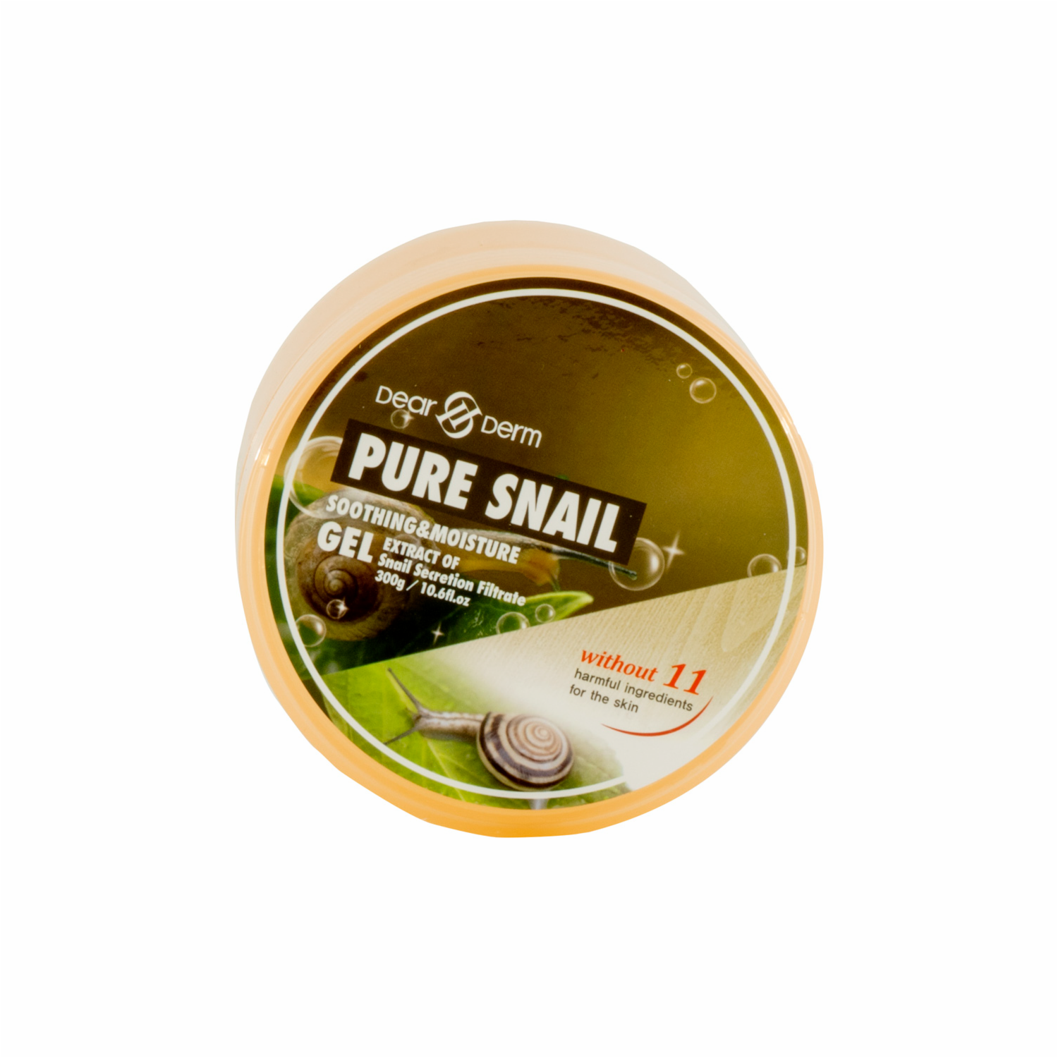 Gel Facial Facial Pure Snail DEAR DERM 300 G