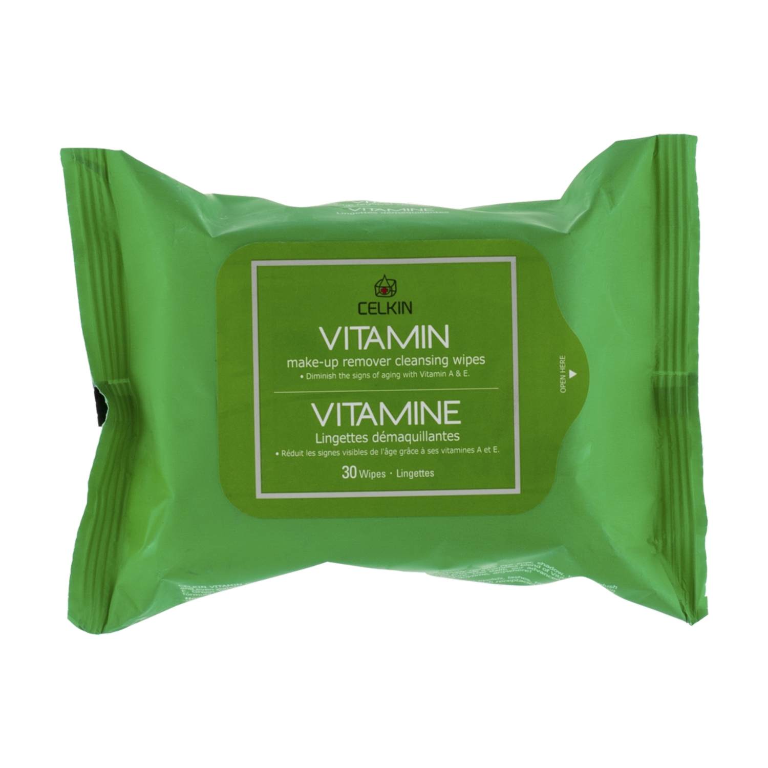 Toallitas Desmaquillantes Removedoras De Maquillaje Vitaminizadas CELKIN X30 Uds