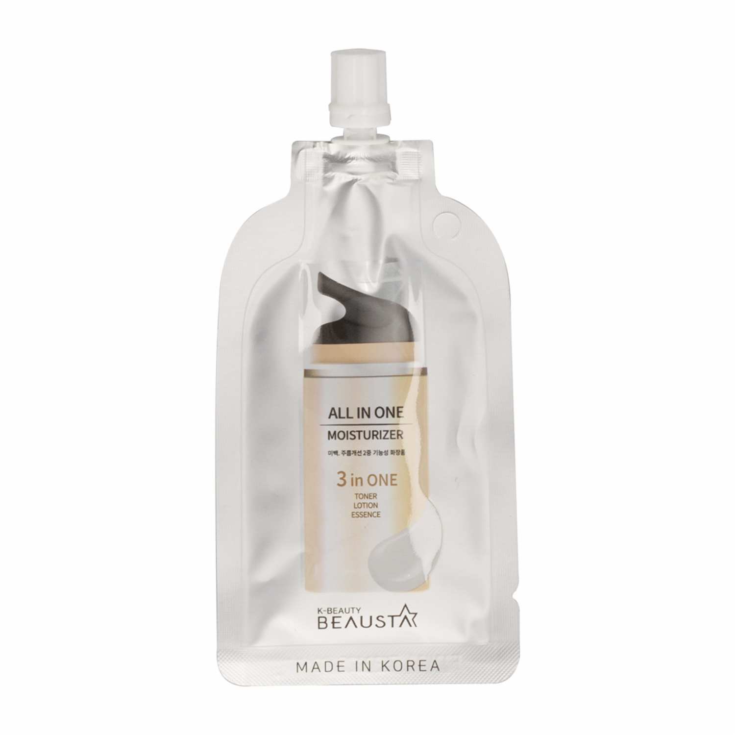 Crema Facial En Sachet Hidratante Todo En Uno BEAUSTA 15 Ml