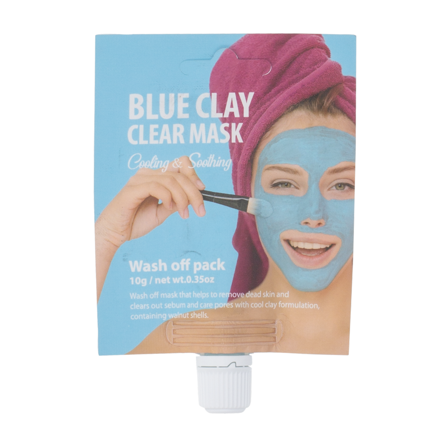 Mascarilla Facial Lab Arcilla Azul Clara SHE’S LAB 10 G