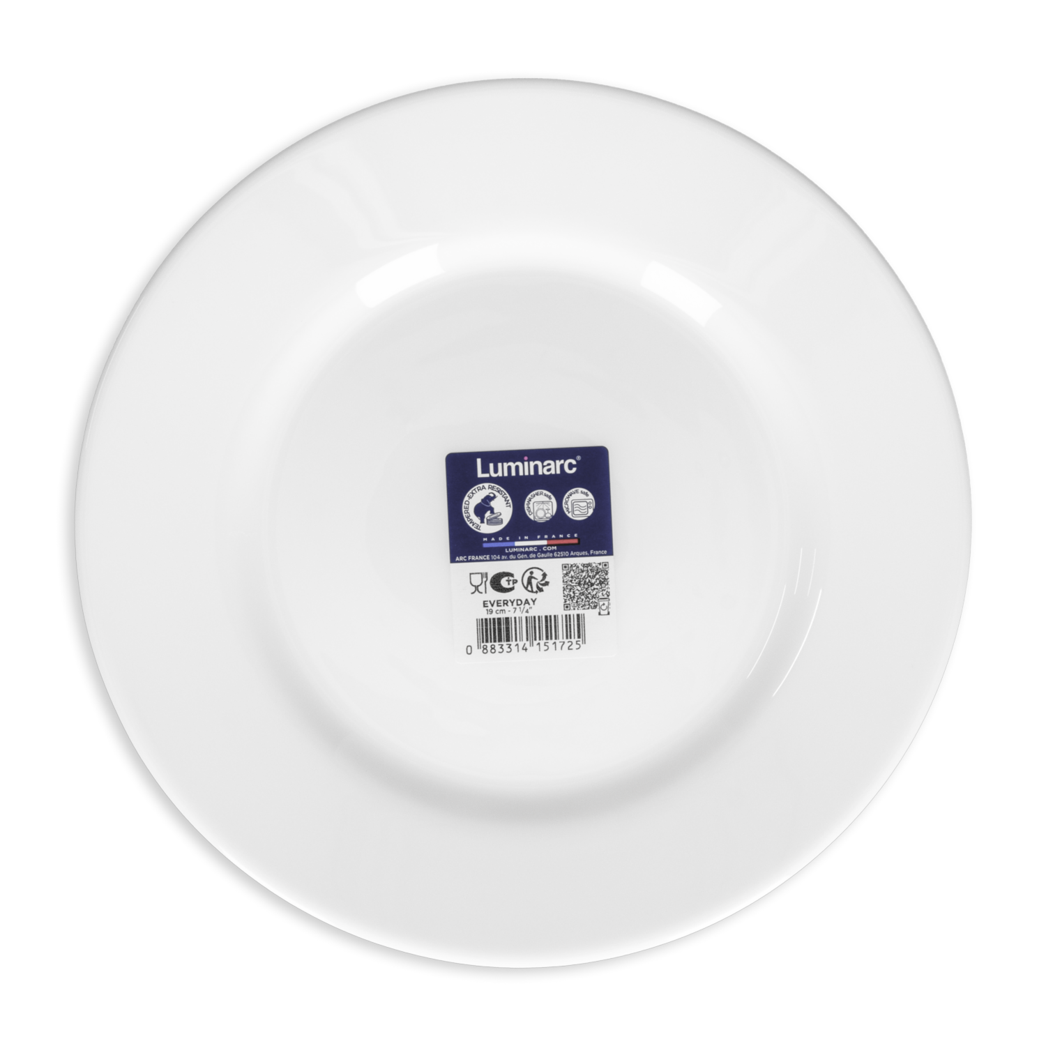 Plato Postre Everyday LUMINARC 19 Cm