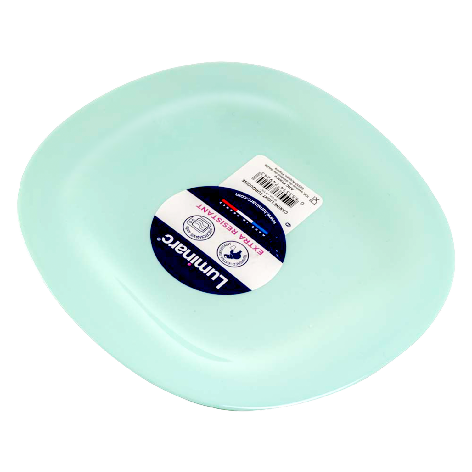 Plato Postre 19 Carine Turquesa Claro LUMINARC Unidad
