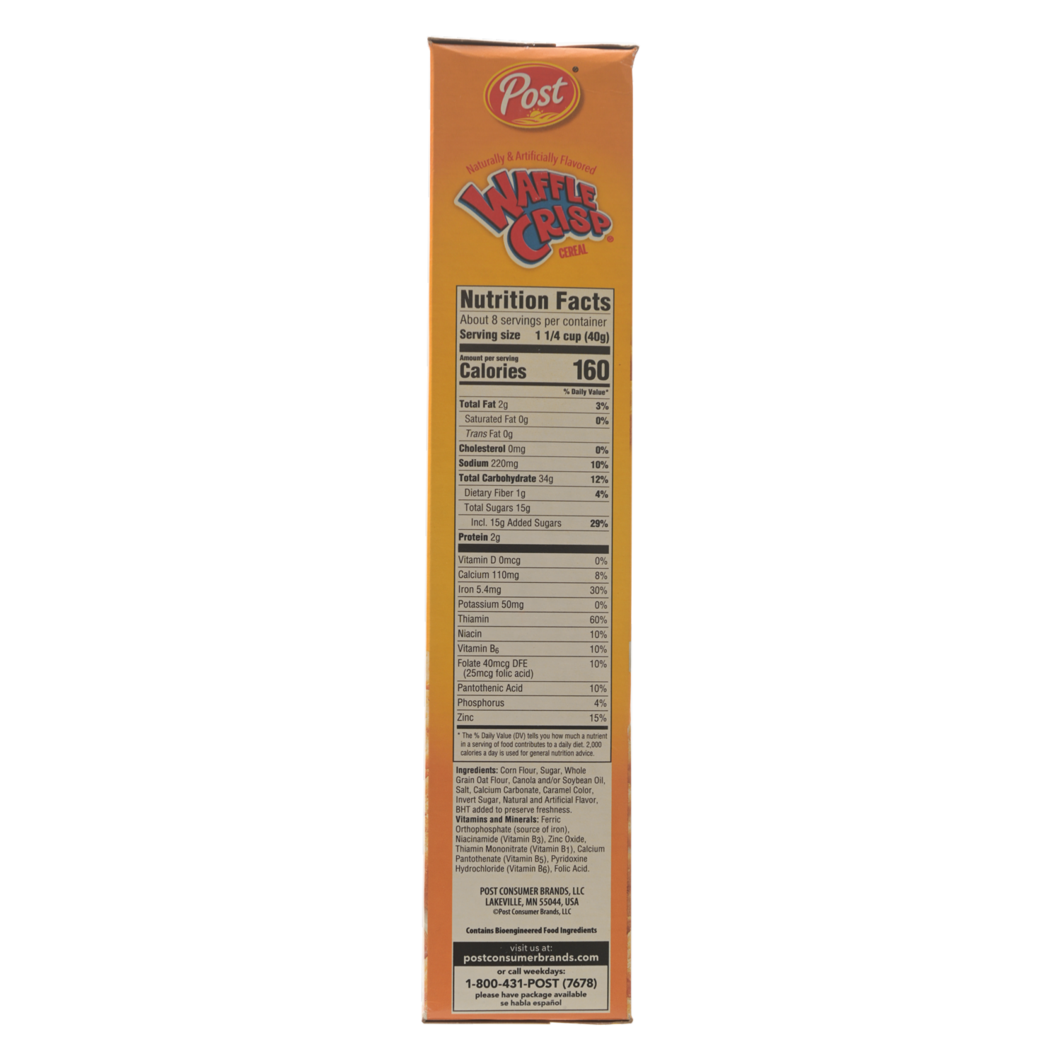 Cereal Waffle Crisp POST 326 G