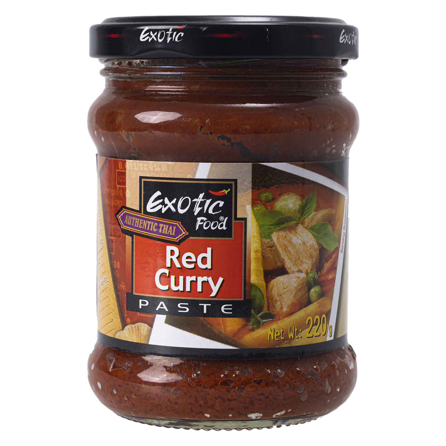 Curry Rojo En Pasta EXOTIC FOOD 220 G