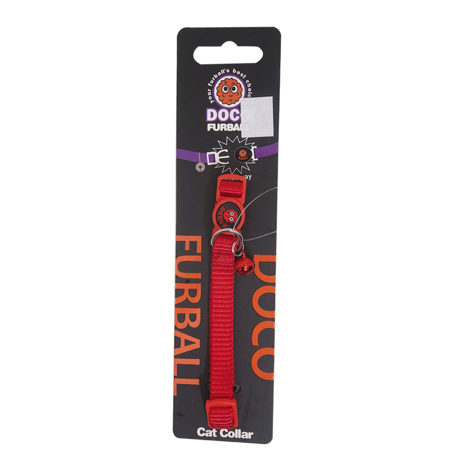 Collar Para Gato Color Rojo DOCO Ajustable