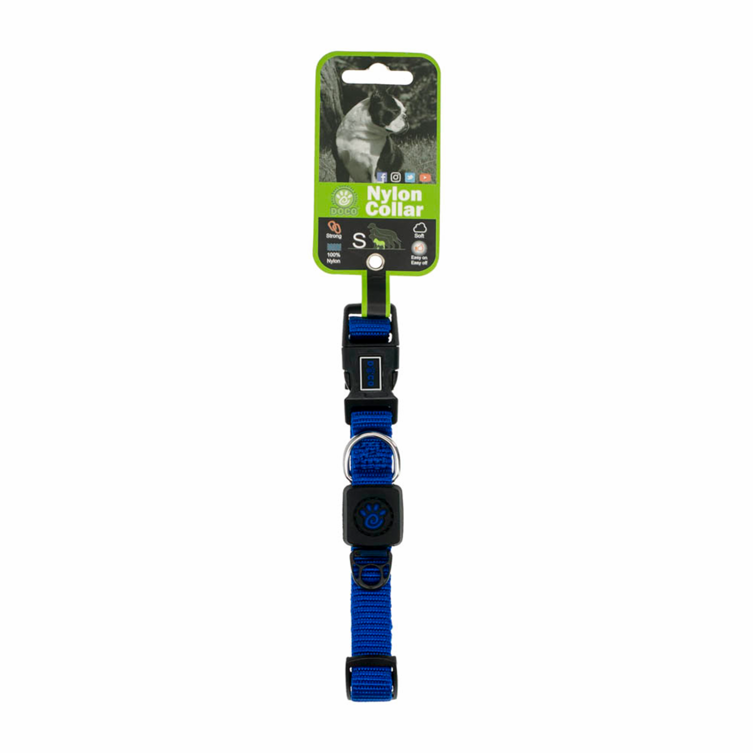 Collar Para Mascota Azul DOCO Pequeño