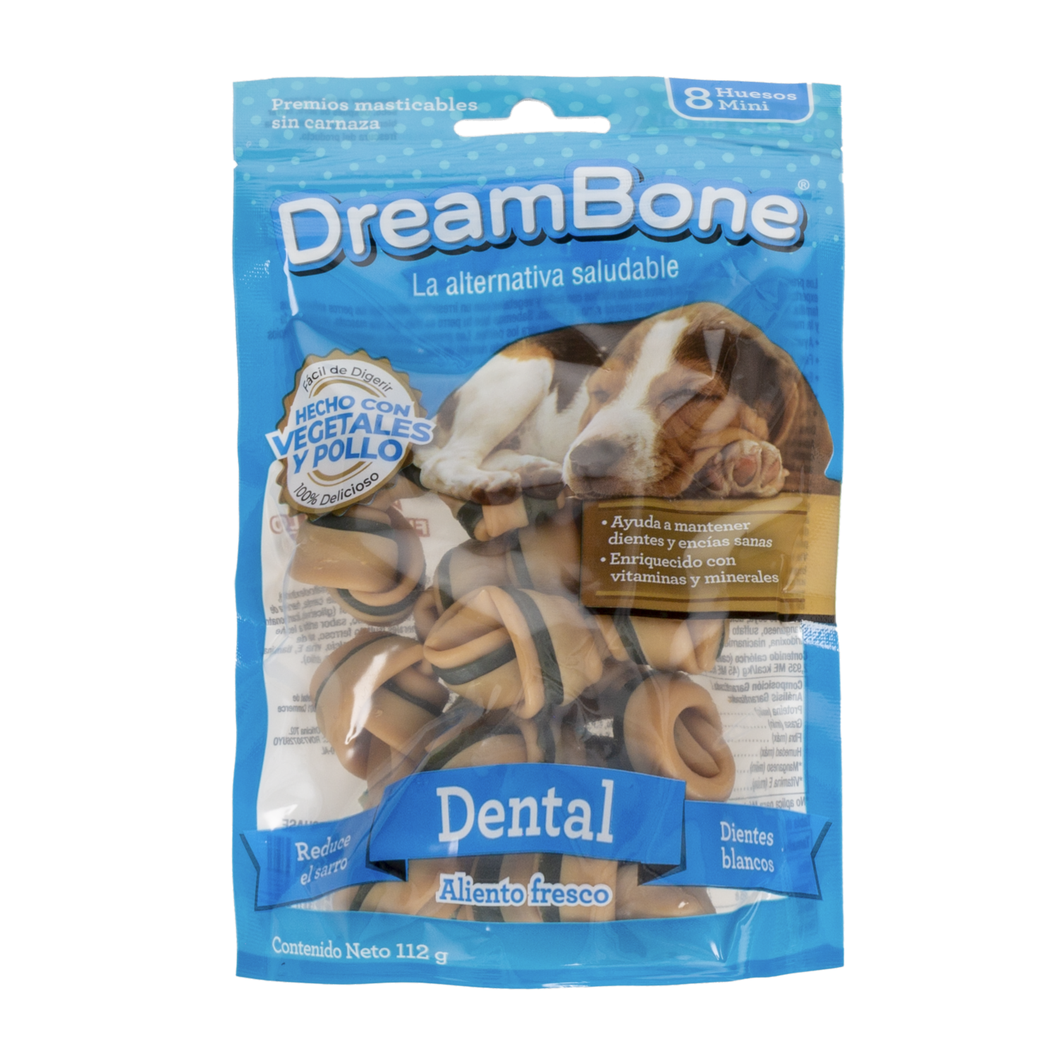 Snack Para Perros Dental Mini DREAMBONE 112 G