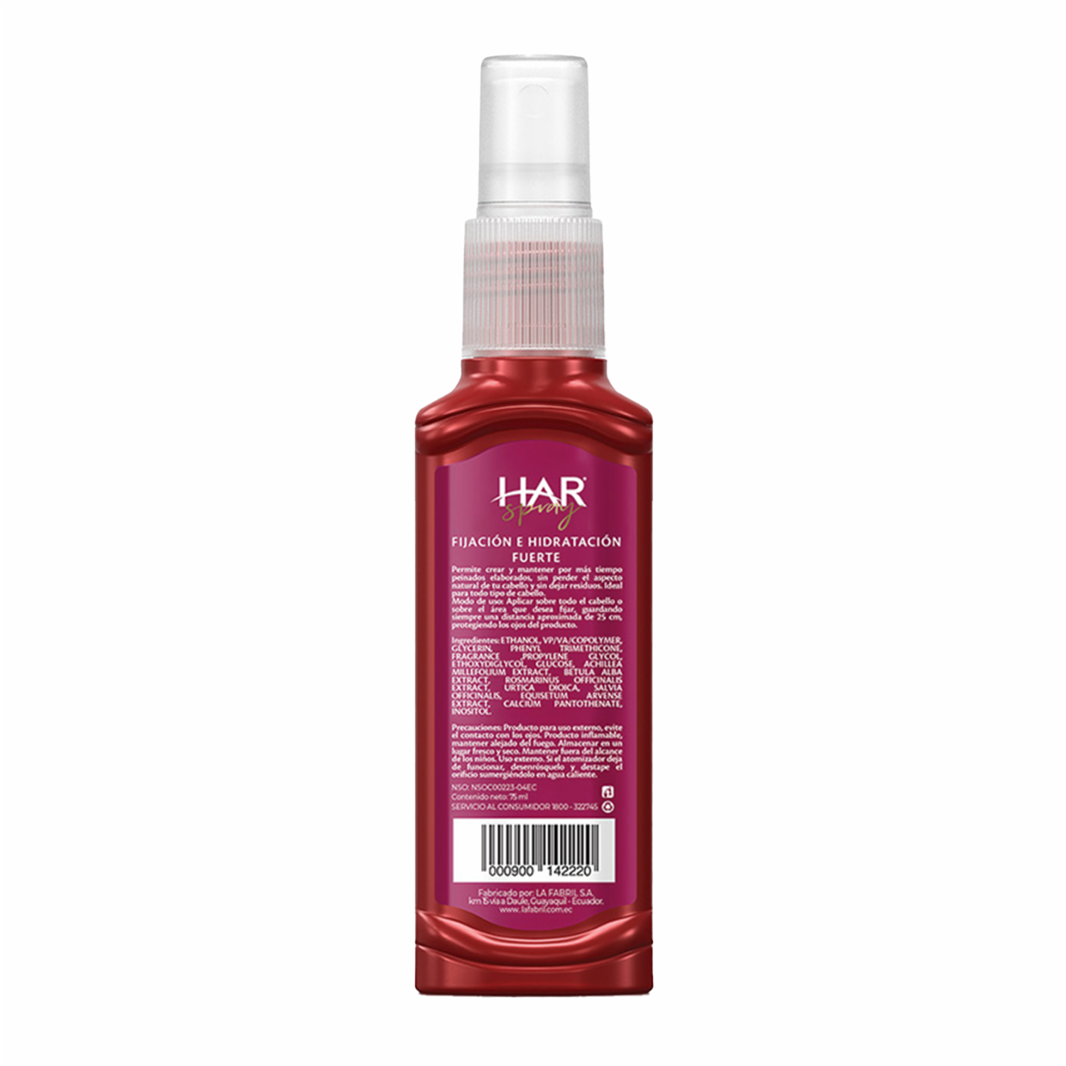 Fijador De Cabello Fuerte HAR 75 Ml
