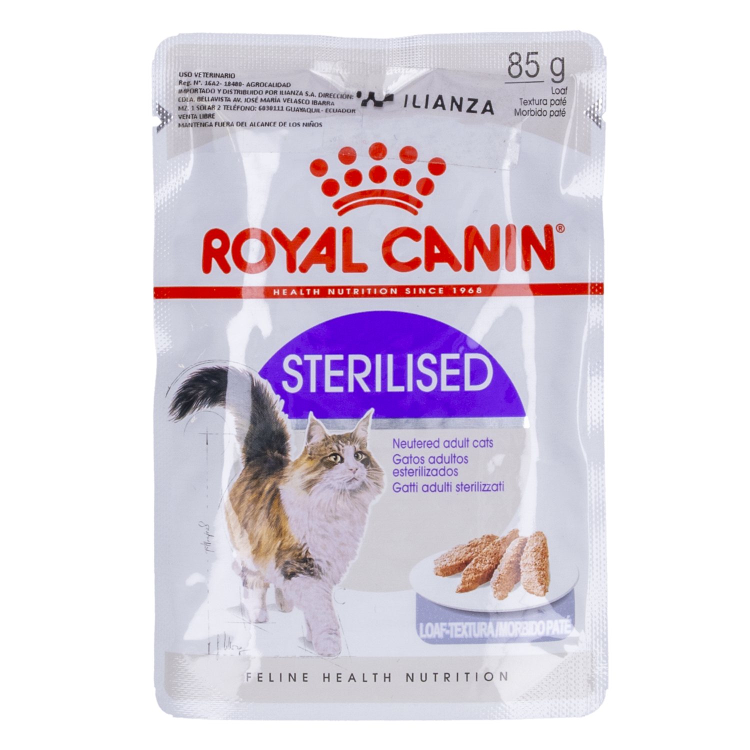 Alimento Para Gatos Esterilizados ROYAL CANIN 85 G