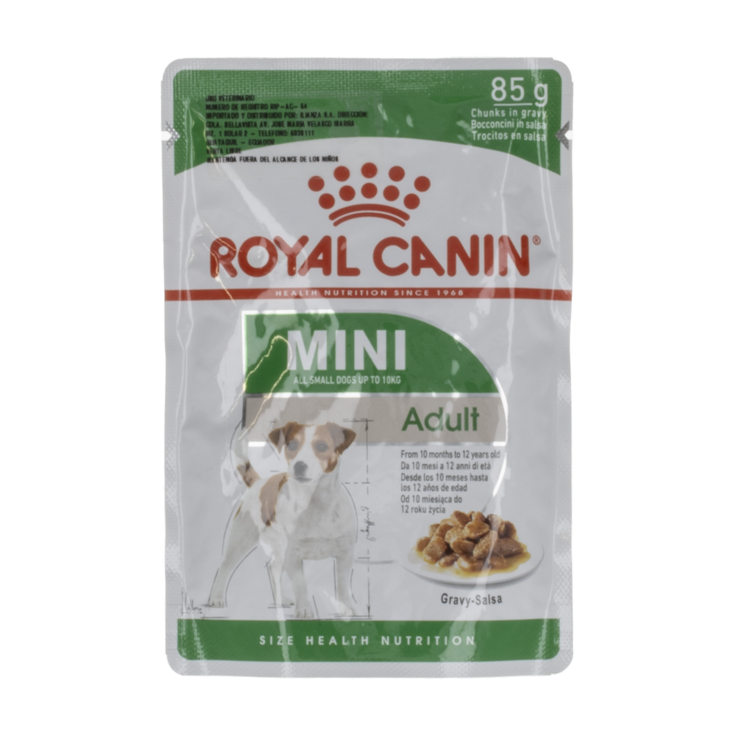 Alimento Para Perros Mini Adulto ROYAL CANIN 85 G