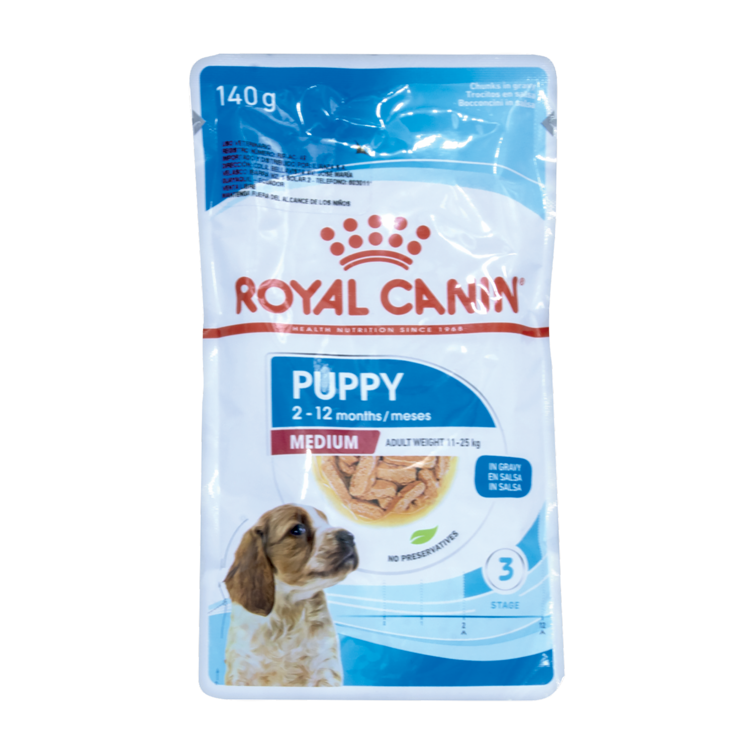 Alimento Para Perros Cachorro Medium ROYAL CANIN 140 G