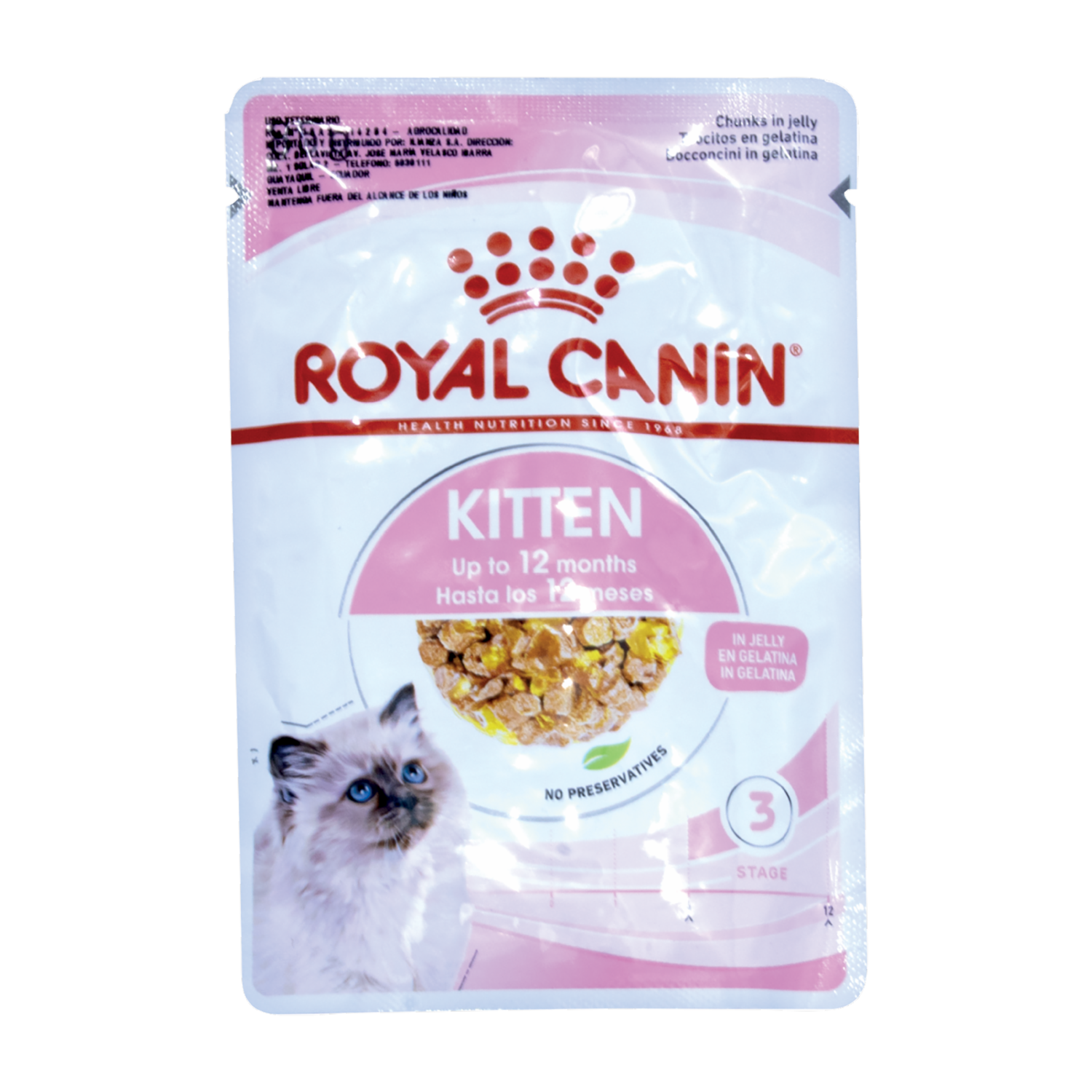 Alimento Húmedo Para Gatos Instinctive In Jelly Cachorro ROYAL CANIN 85 G