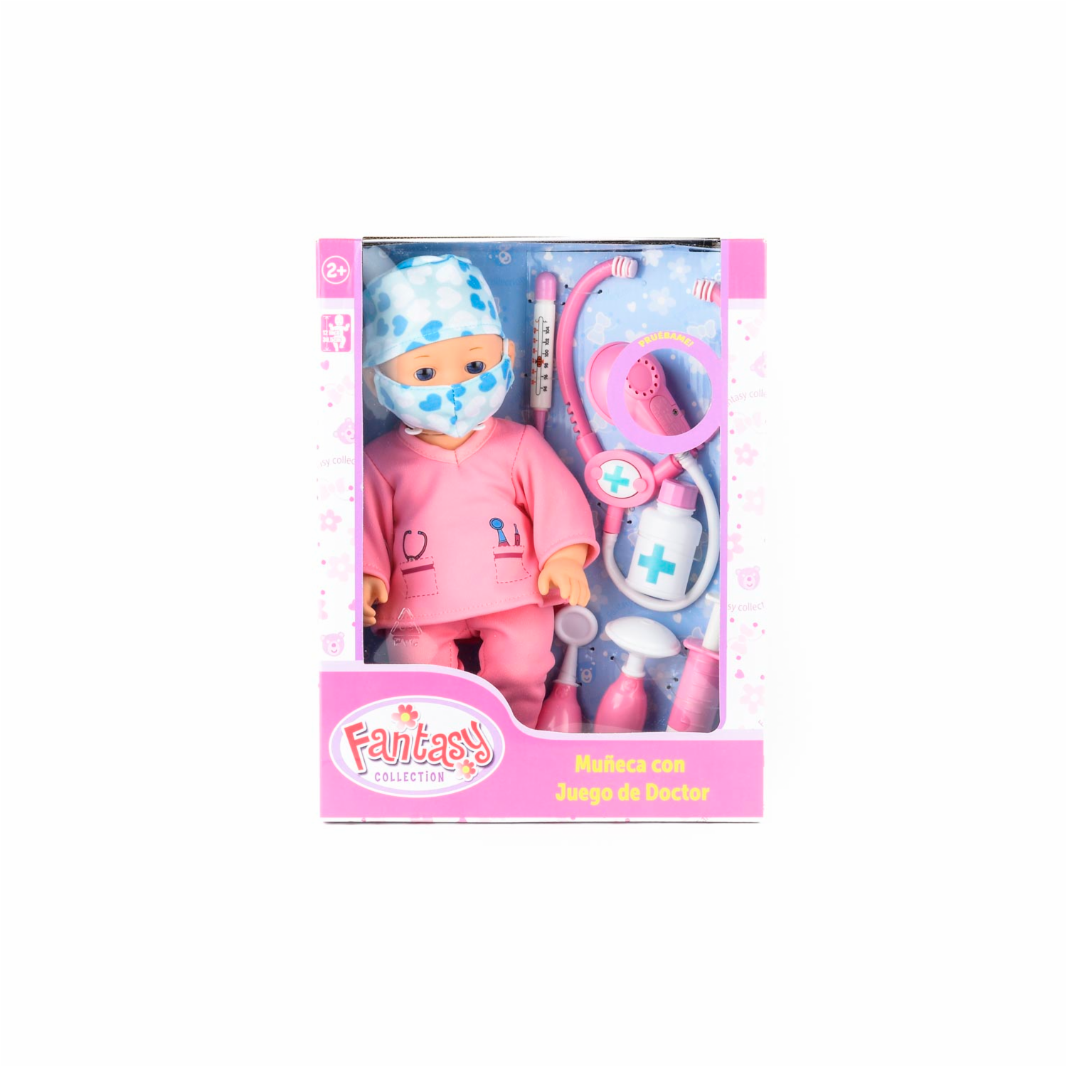 Set De Juego Muñeca Doctora FANTASY Incluye Accesorios