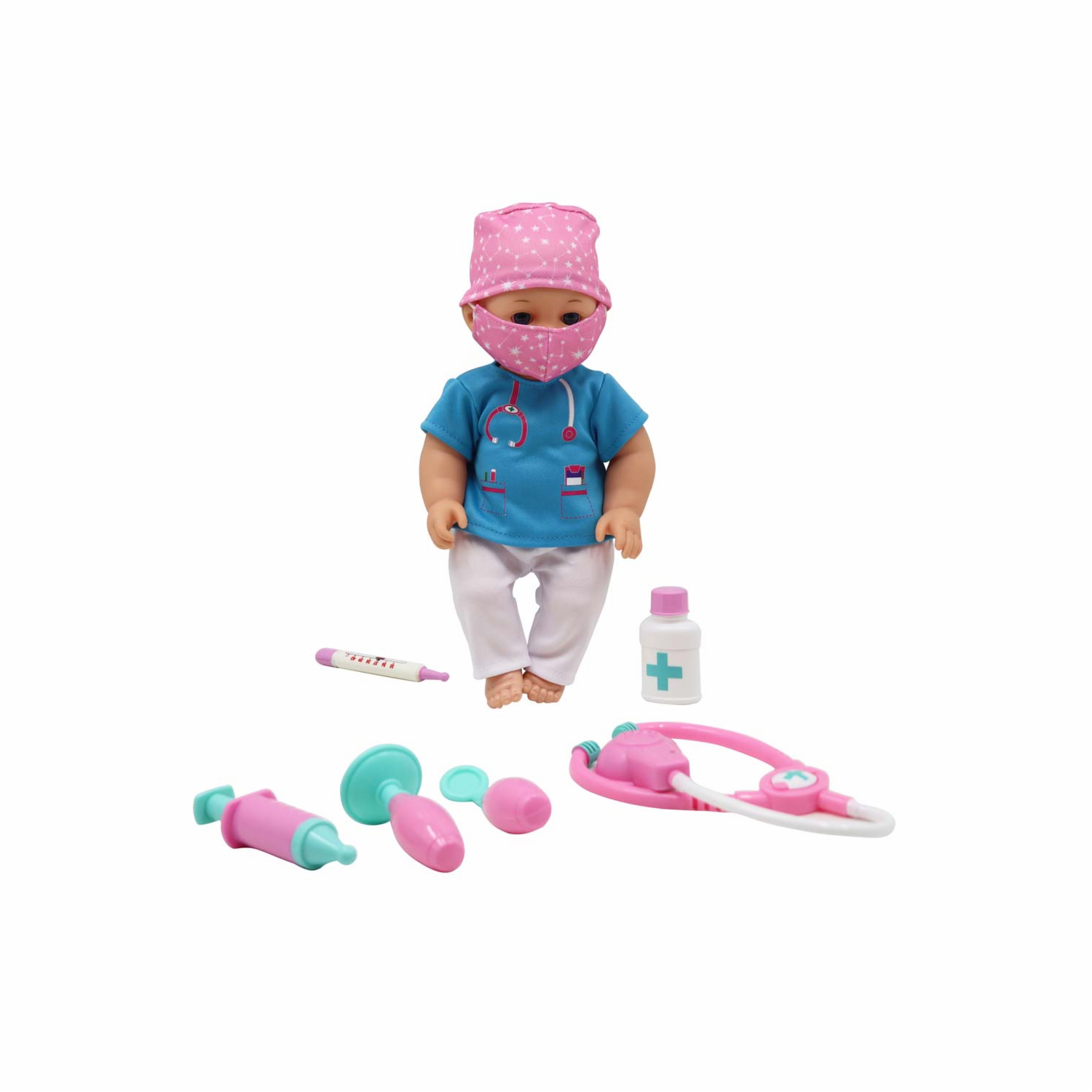 Set De Juego Muñeca Doctora FANTASY Incluye Accesorios