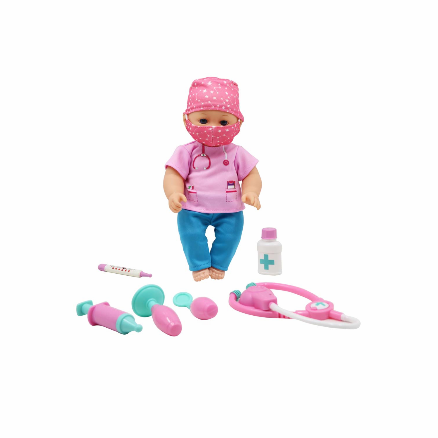 Set De Juego Muñeca Doctora FANTASY Incluye Accesorios