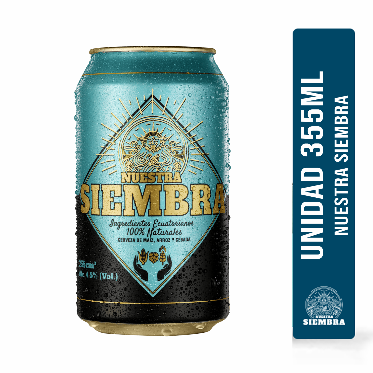 Cerveza En Lata NUESTRA SIEMBRA 355 Ml
