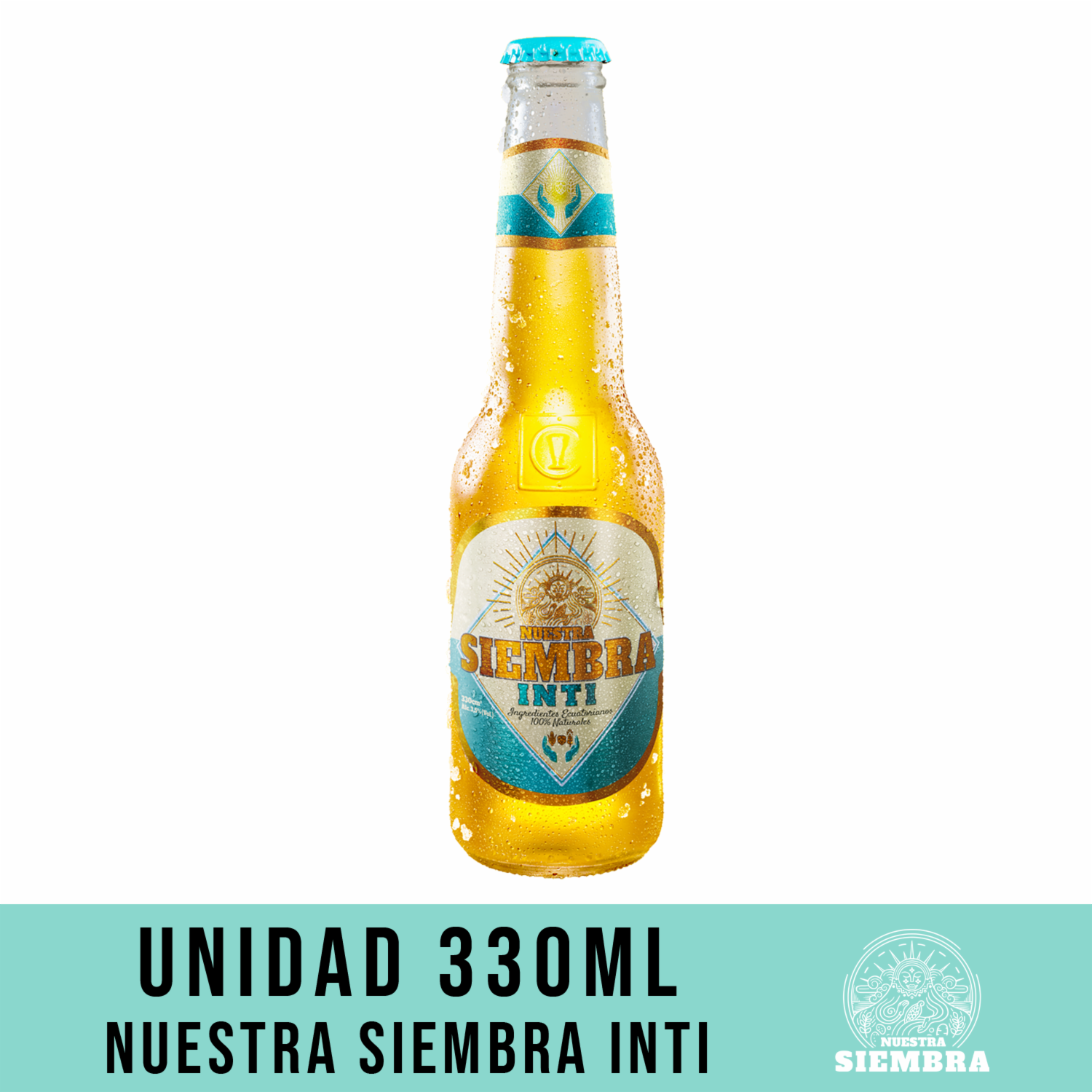 Cerveza En Botella NUESTRA SIEMBRA 355 ML