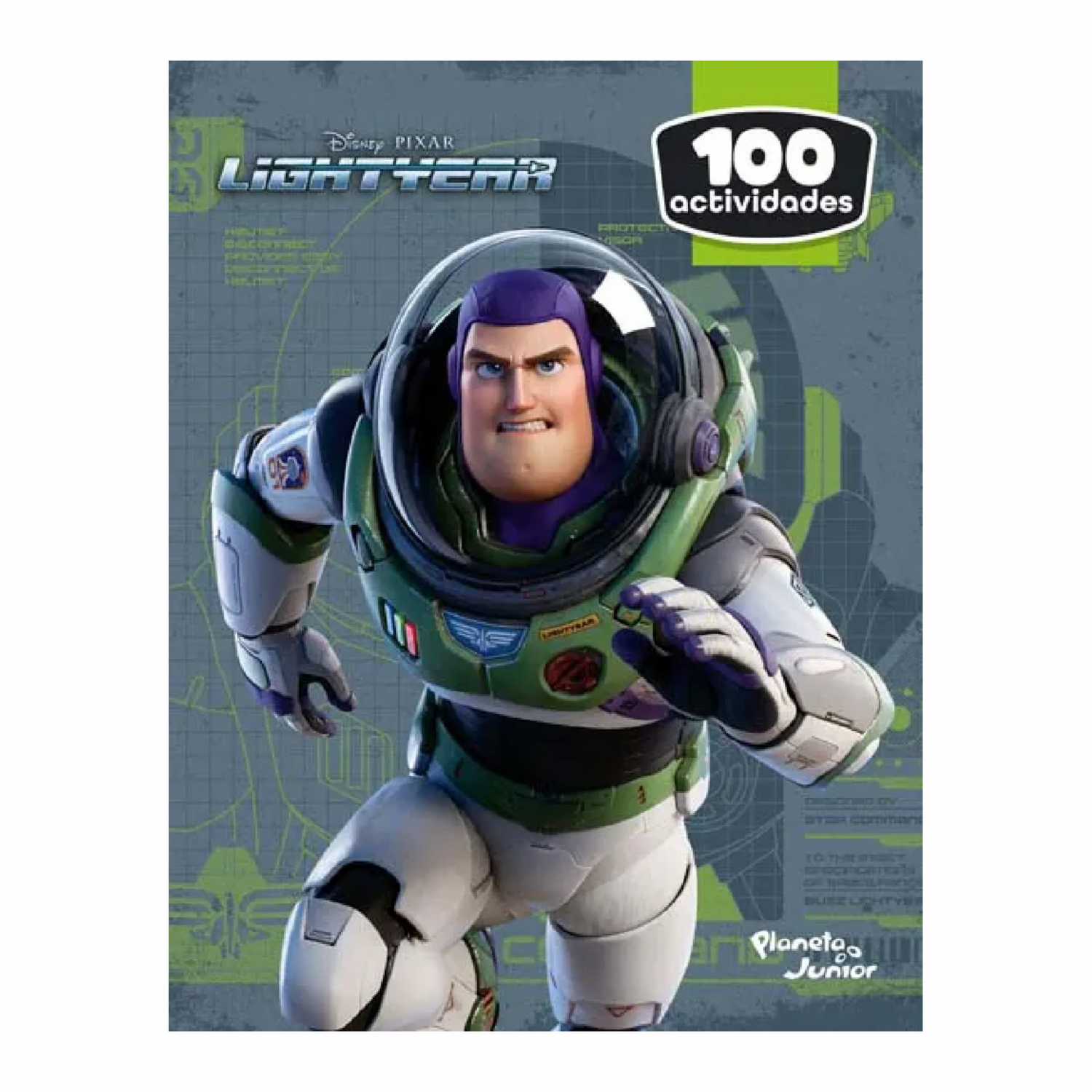 Libro 100 Actividades Lightyear PLANETA JUNIOR 80 Páginas