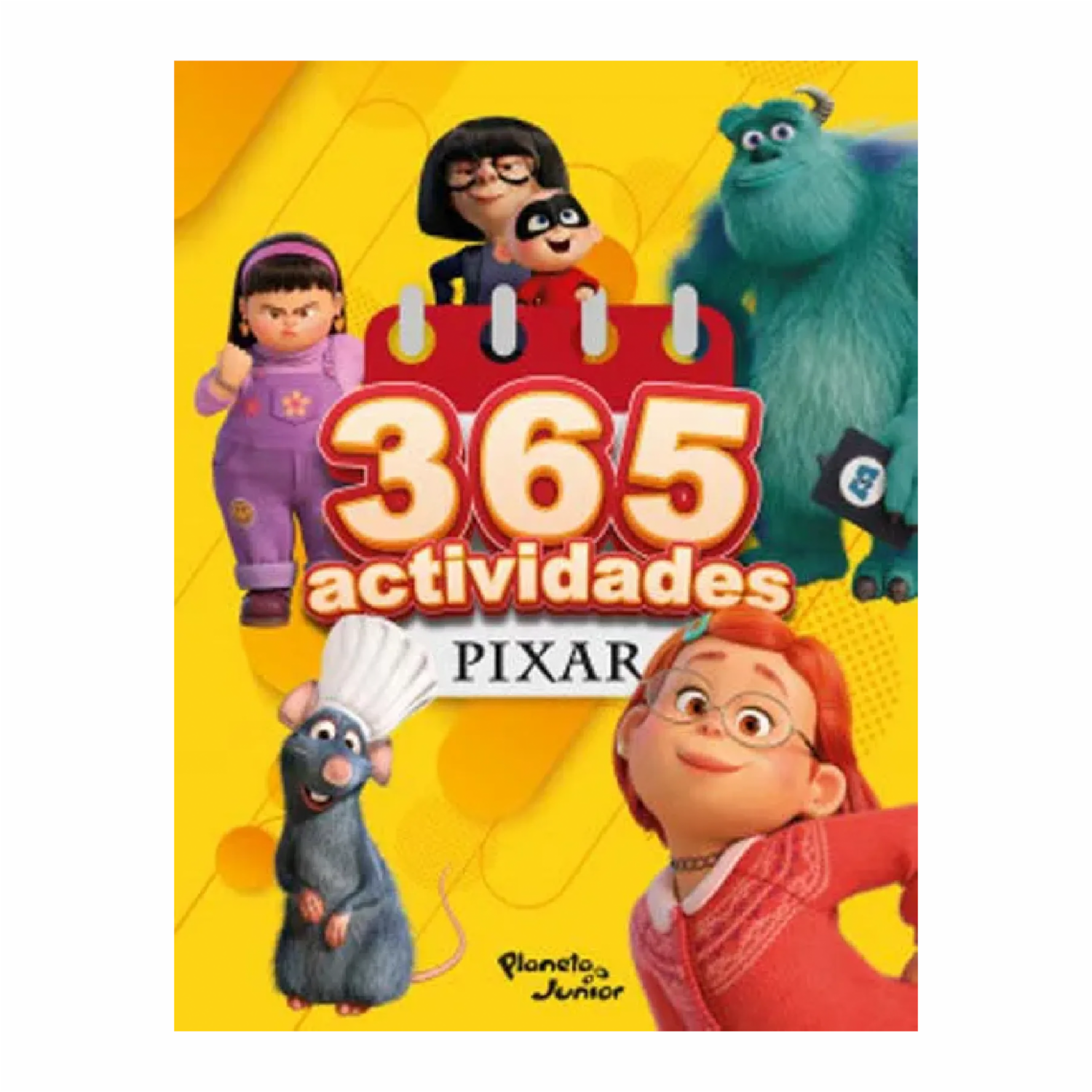Libro 365 Actividades Pixar PLANETA JUNIOR 56 Páginas