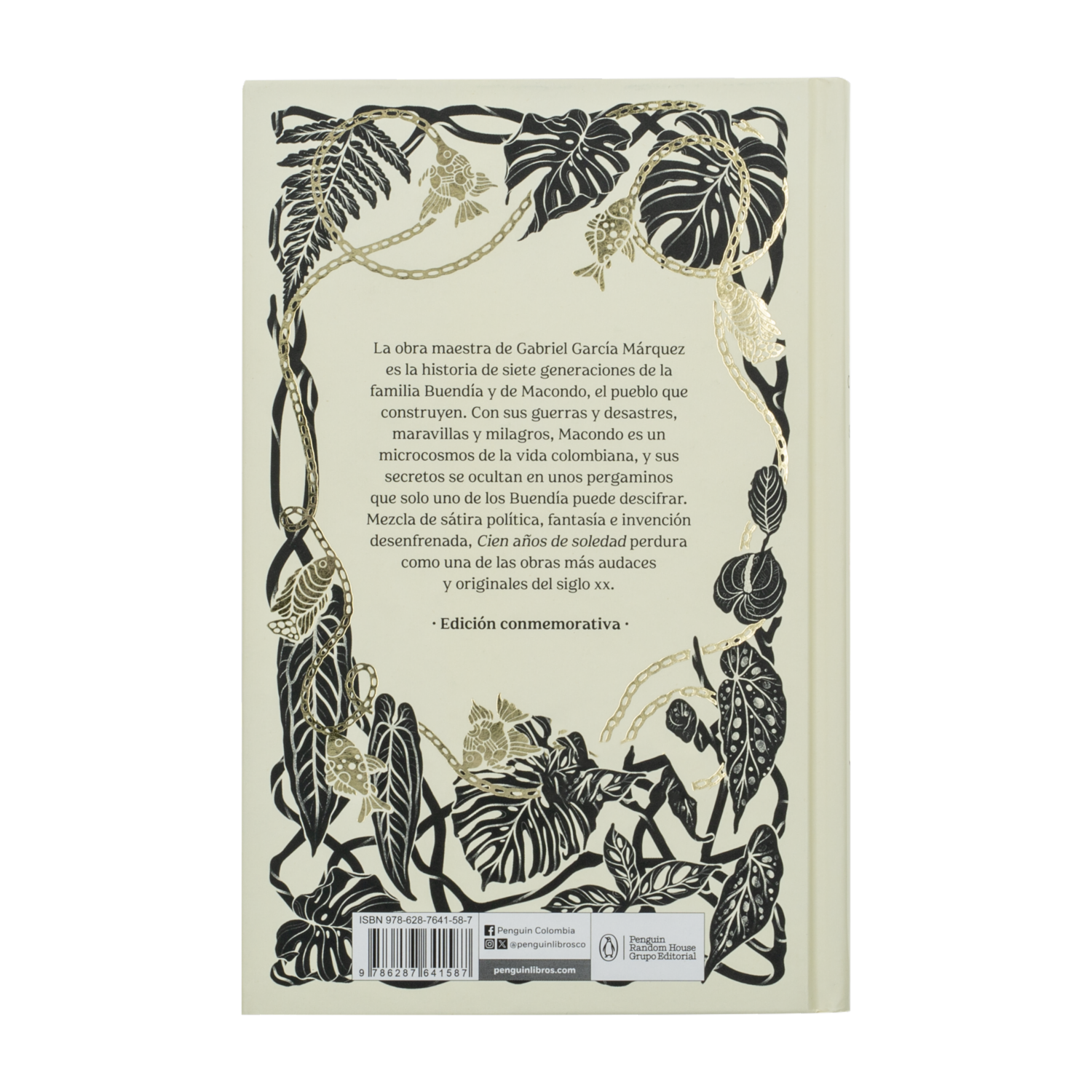 Libro Cien Años De Soledad Edición Aniversario MR.BOOKS 512 Páginas