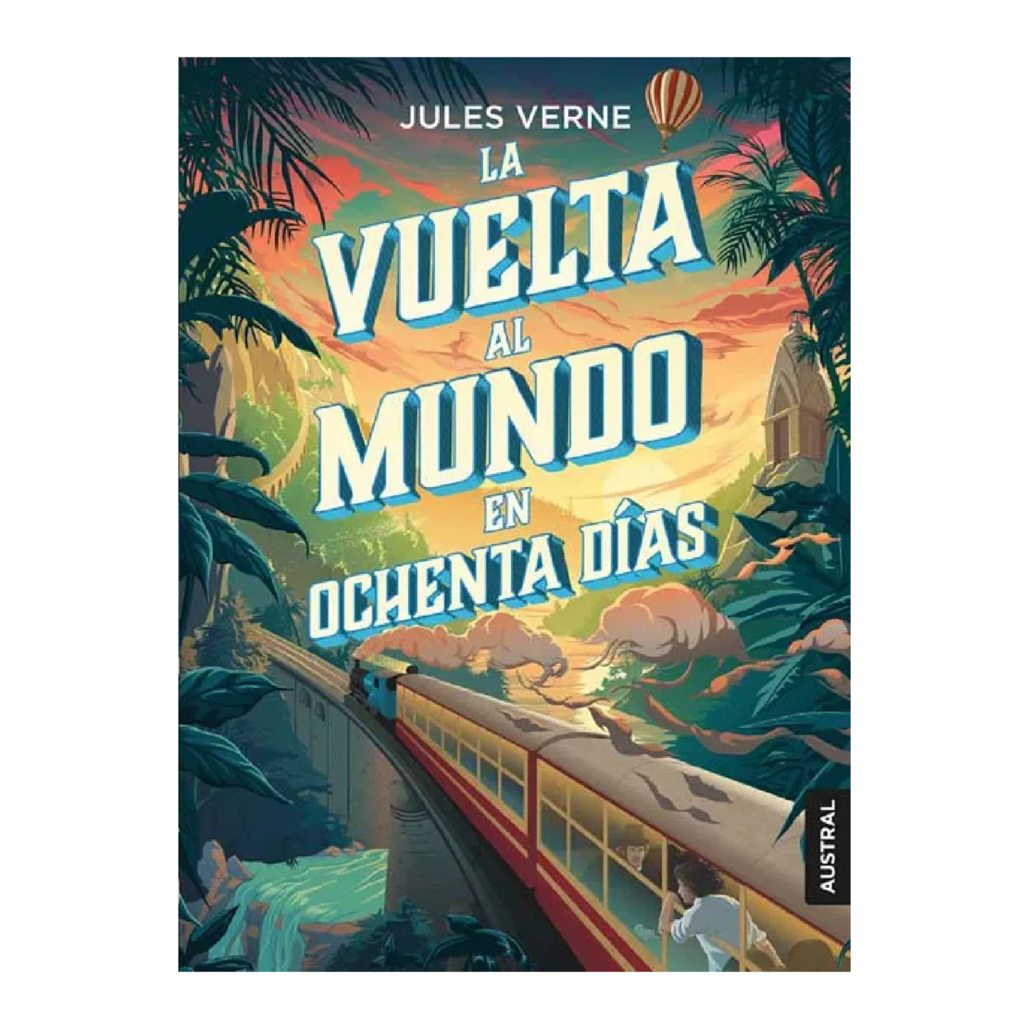 La Vuelta Al Mundo En Ochenta Días Julio Verne MONTENA 384 Páginas