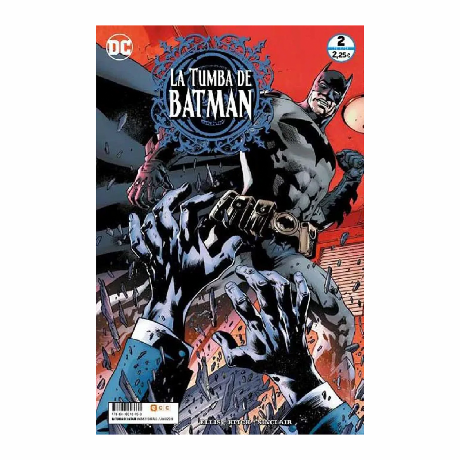 Libro La Tumba De Batman Num. 02 De 12 MARVEL 24 Páginas