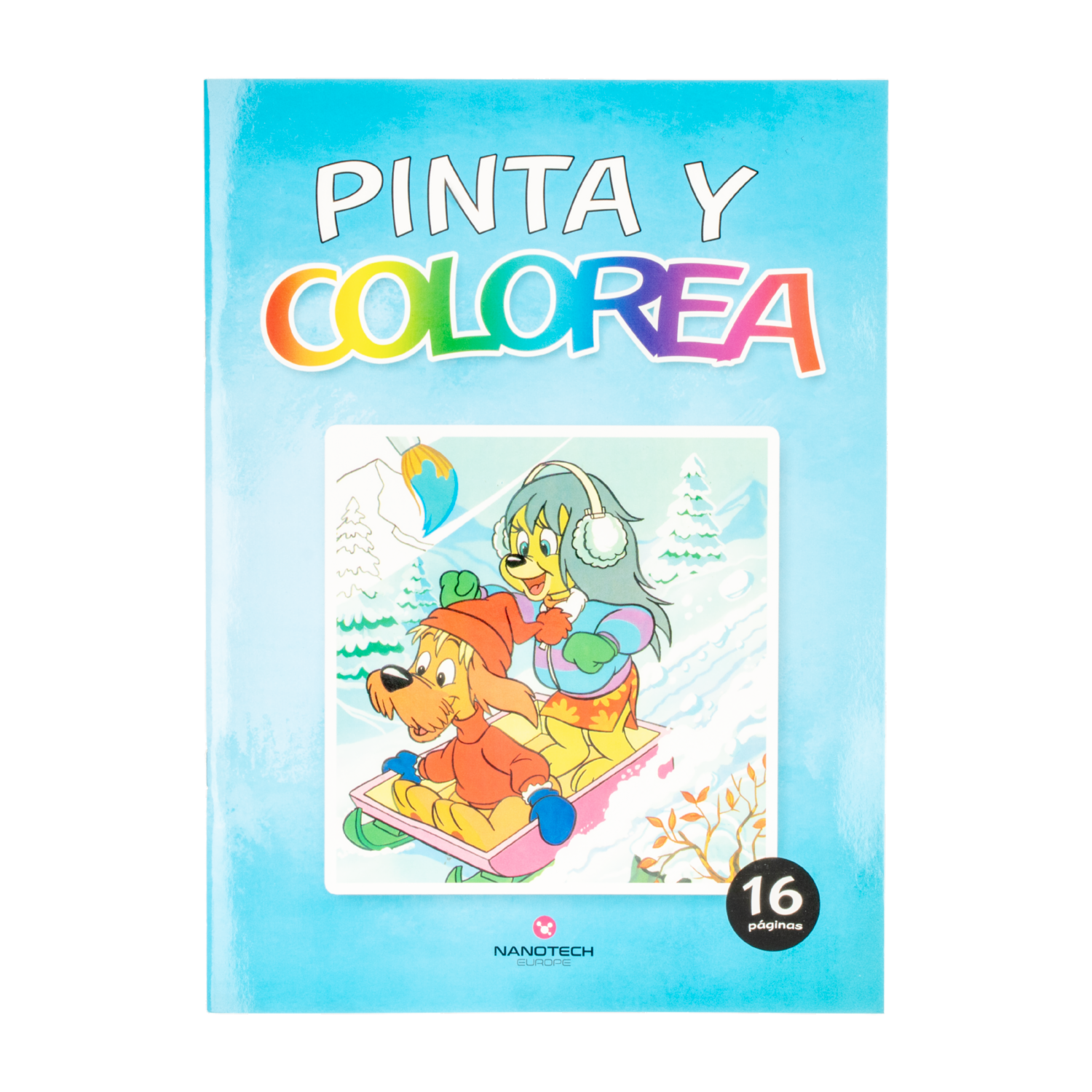 Libro Pinta Y Colorea 3787 CONECTA 25 Páginas