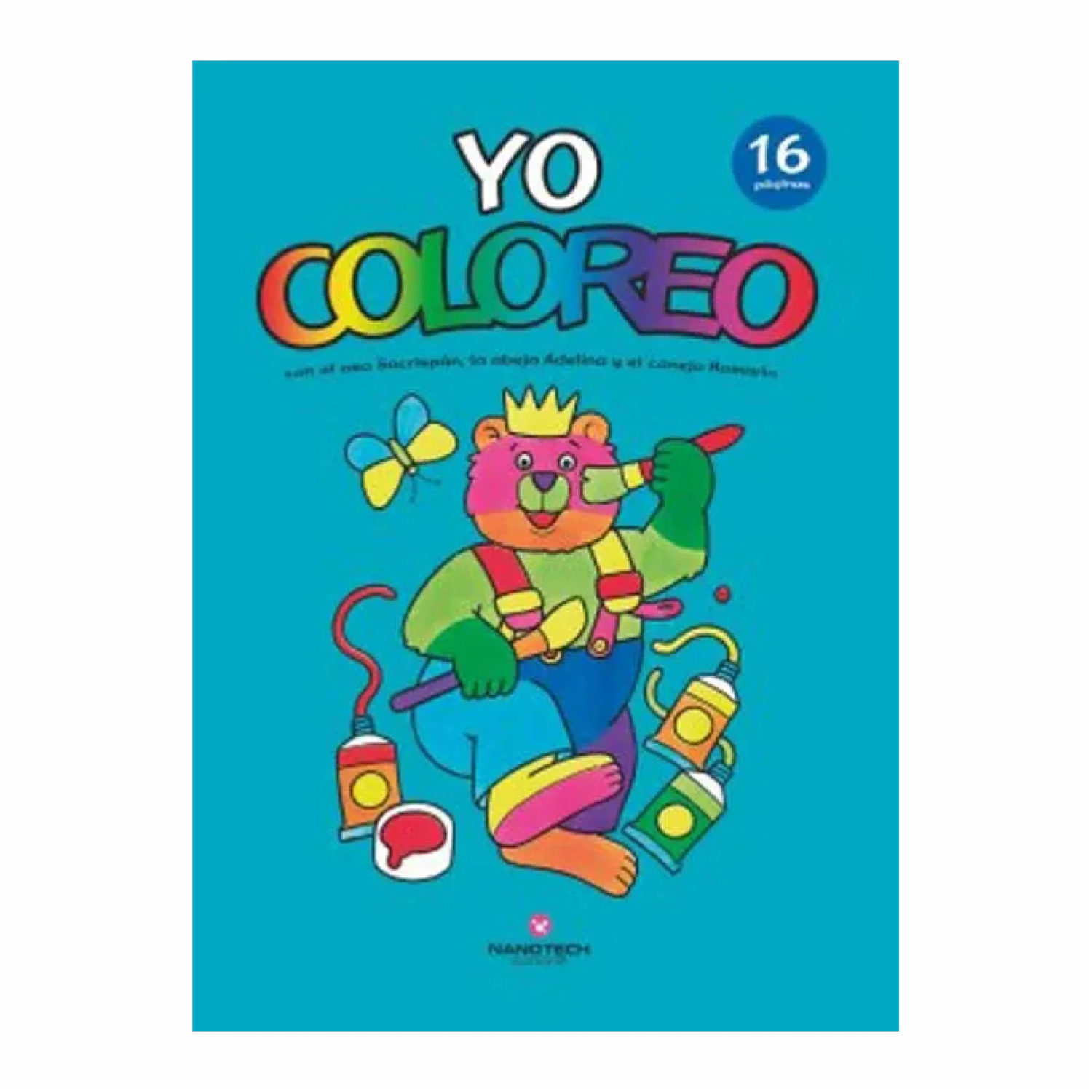 Libro Yo Coloreo EDITORIAL PLANETA COLOMBIA S.A 16 Páginas