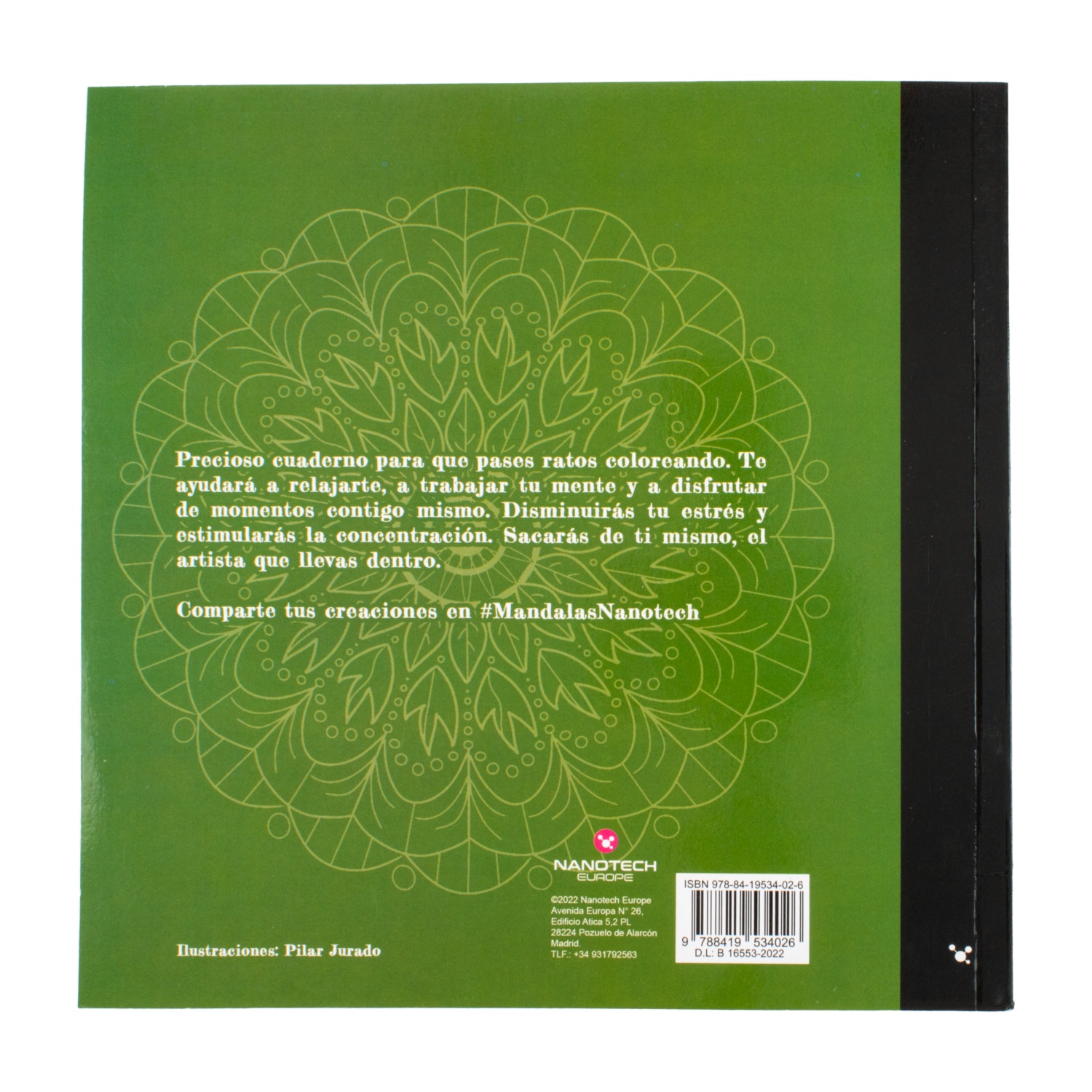 Libro Mandalas Mariposa ESTUDIO DIDÁCTICO 56 Páginas