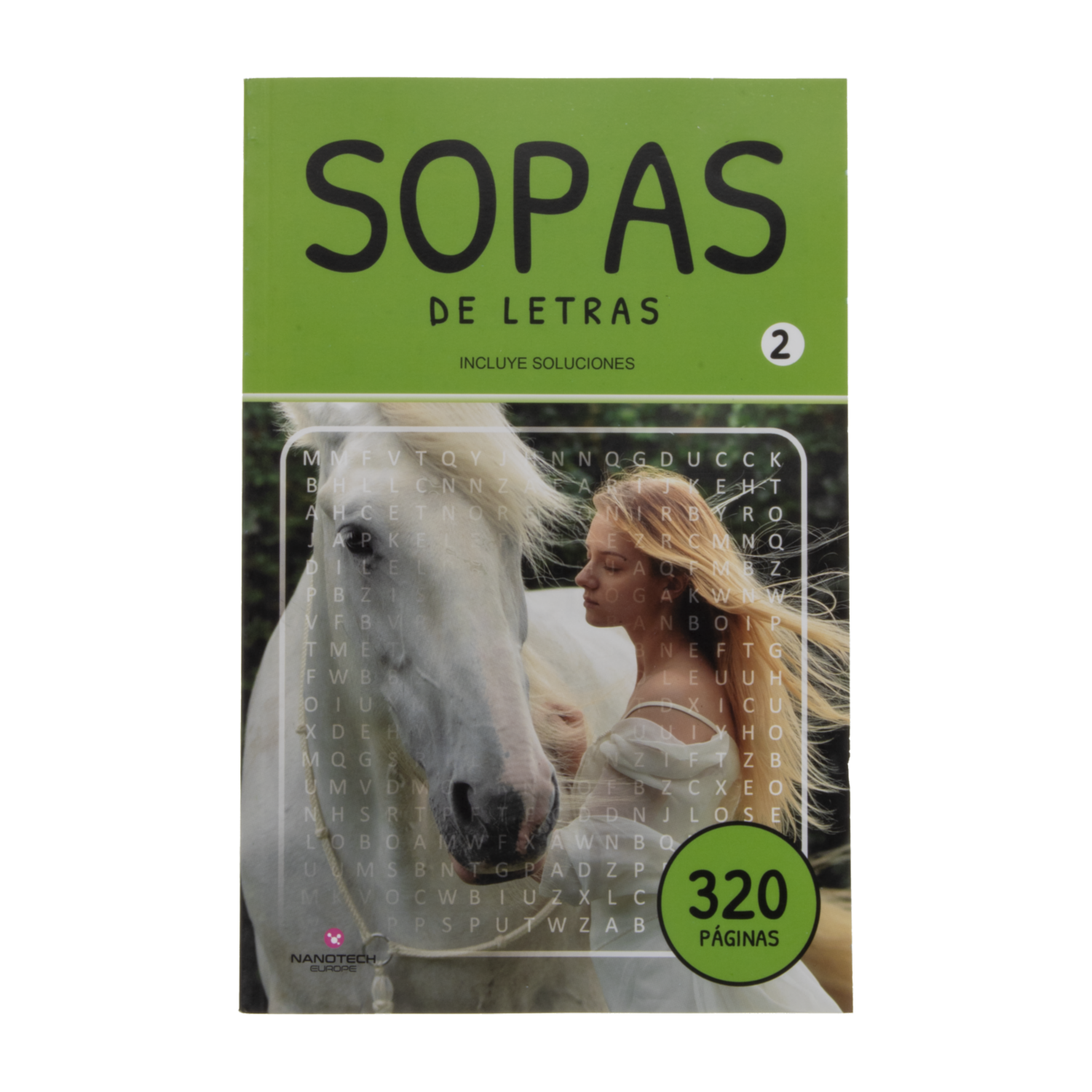 Libro De Sopa De Letras Incluye Soluciones MR.BOOKS 320 Páginas