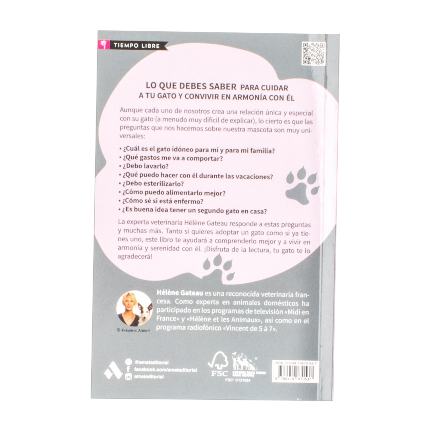 Libro Todo Lo Que Tu Gato Quiere Que Sepas Del Gato MR.BOOKS 216 Páginas