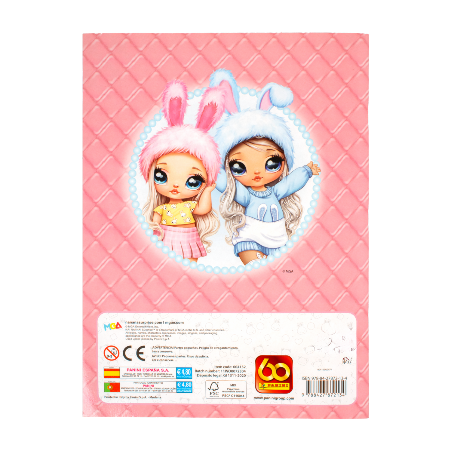 Libro Na Na Na Surprise Stick Y Color Infantil En Gran Formato PANINI Unidad