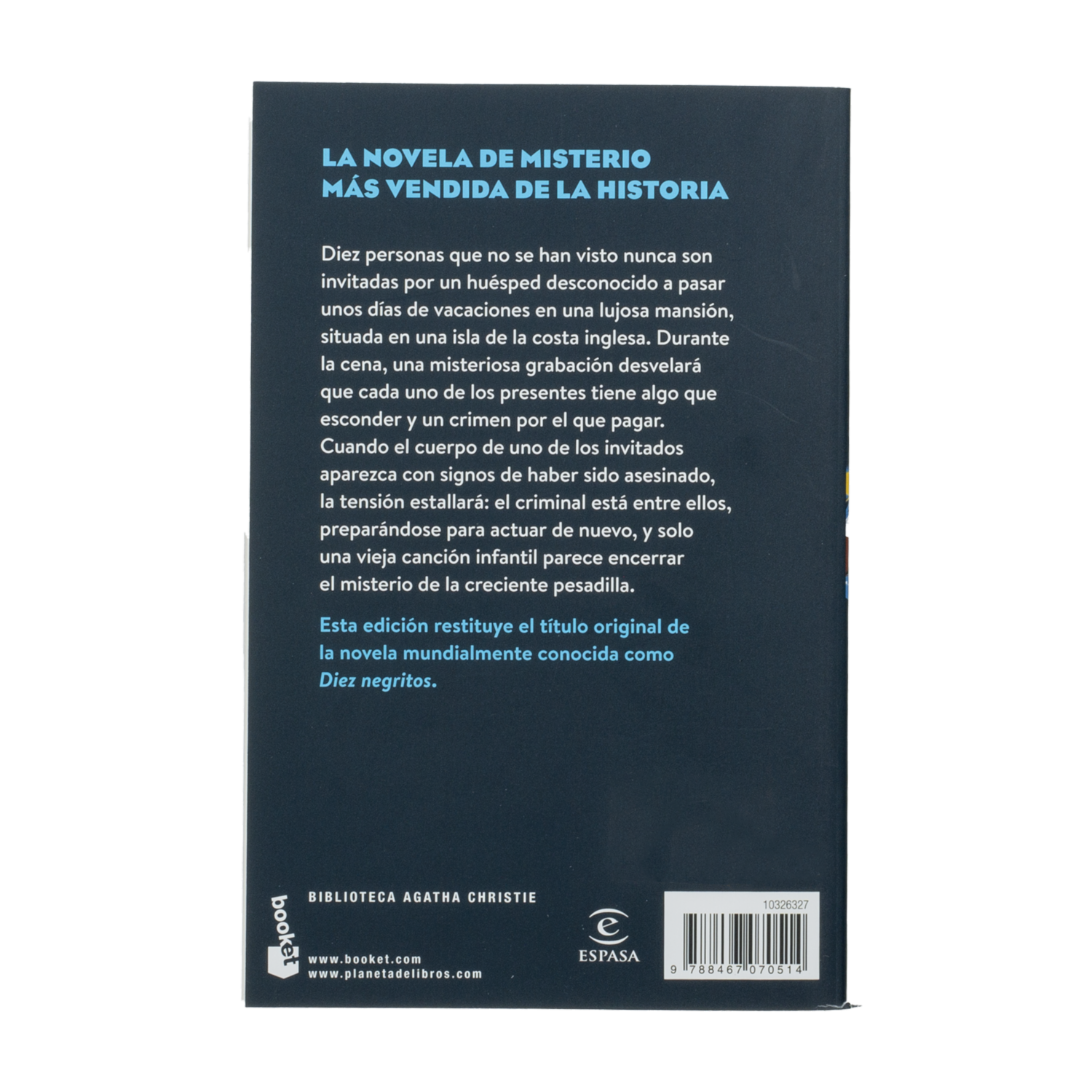 Libro Y No Quedó Ninguno MR.BOOKS 256 Páginas