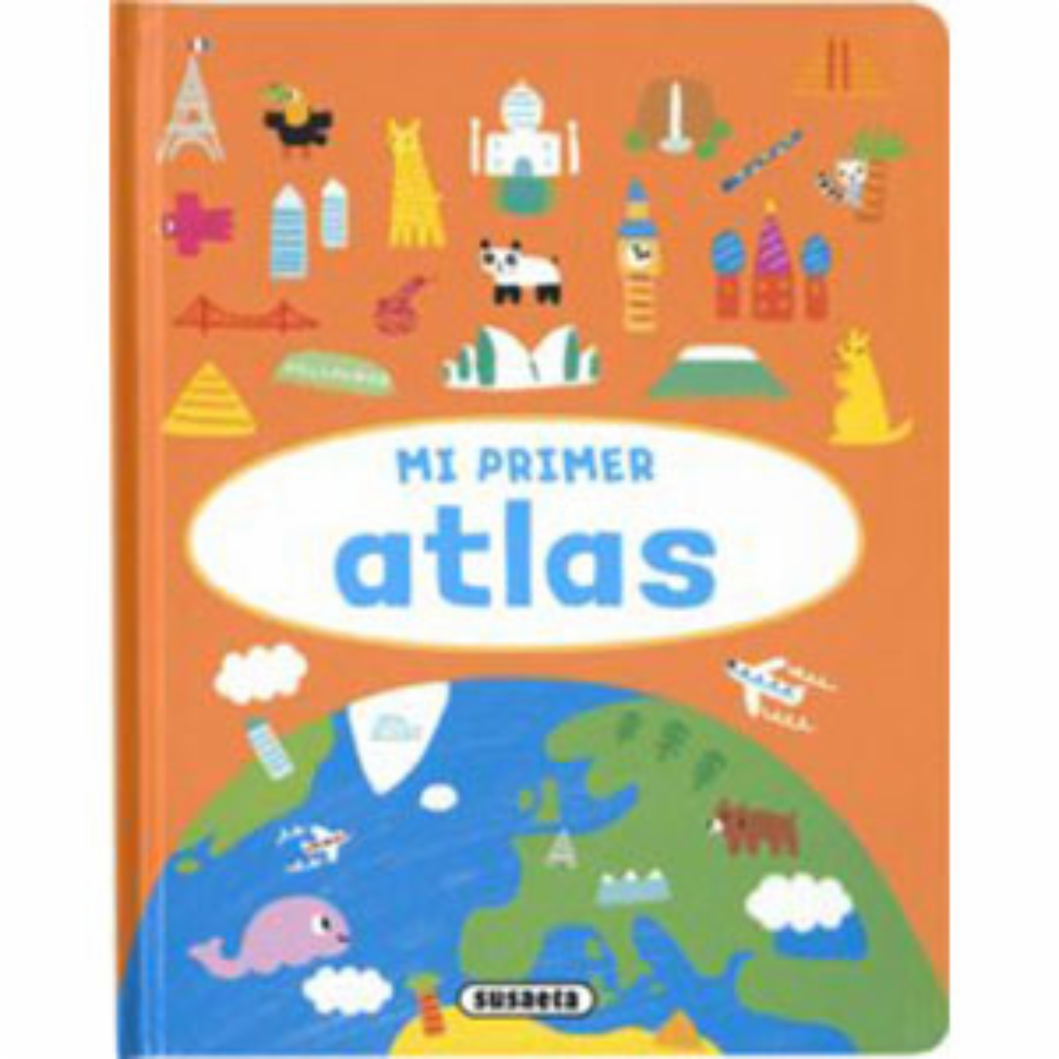 Libro Mi Primer Atlas SUSAETA 21 Páginas