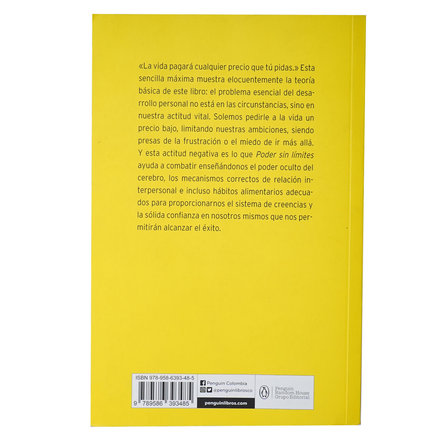 Poder Sin Limites Anthony Robbins MR.BOOKS 480 Páginas