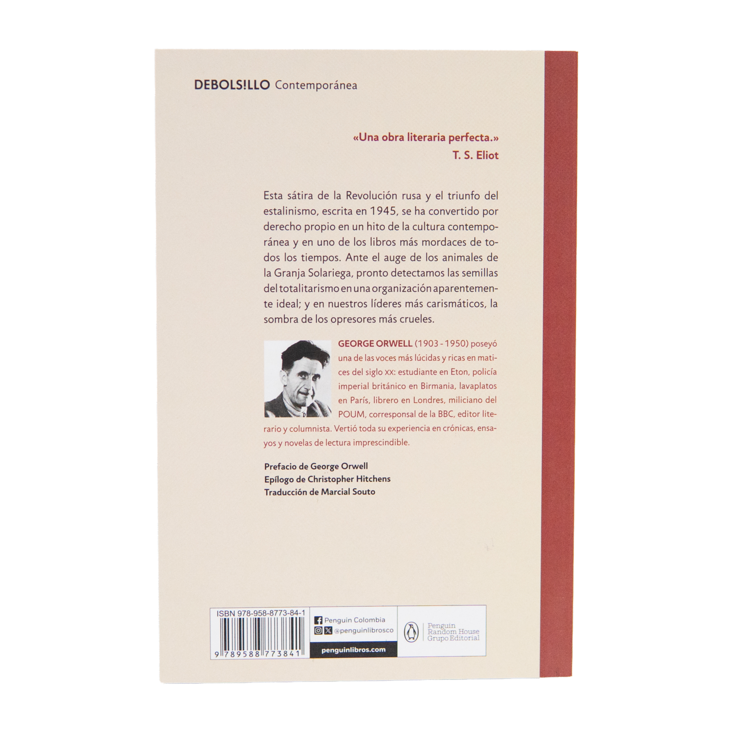 Rebelión En La Granja George Orwell MR.BOOKS 139 Páginas