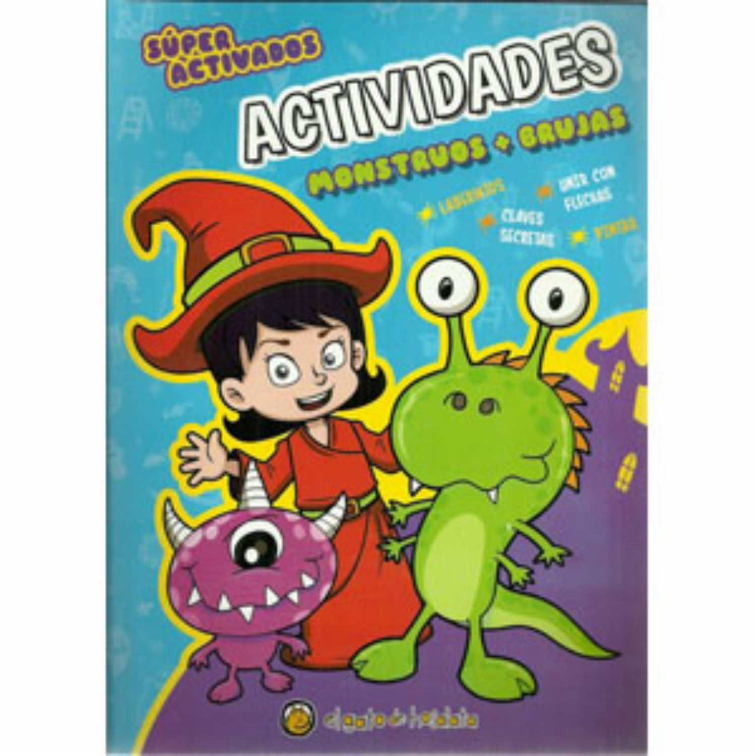 Libros Superactivados Monstruos + Brujas EL GATO DE HOJALATA 96 Páginas
