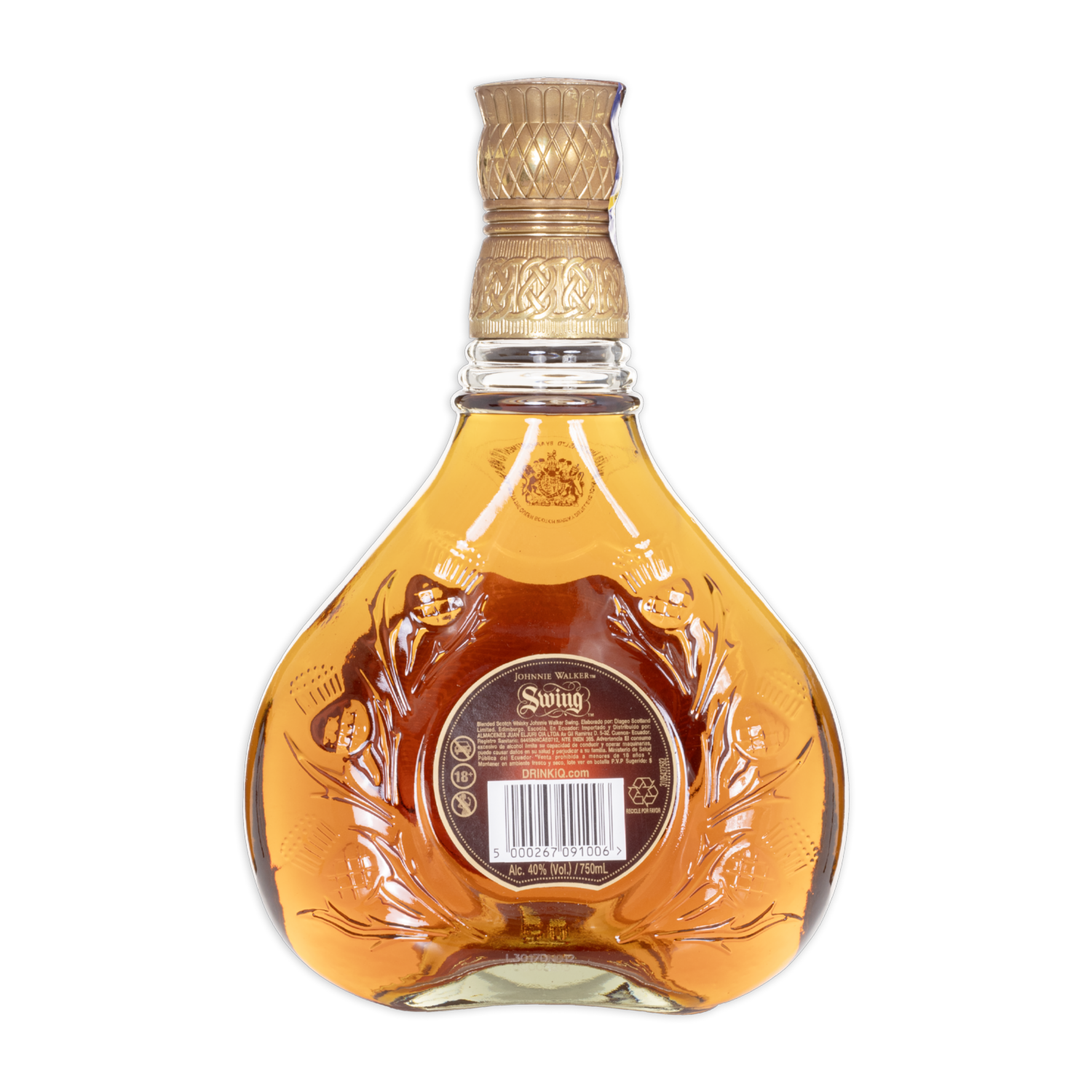 Whisky Swing JOHNNIE WALKER 750 Ml - Supermaxi