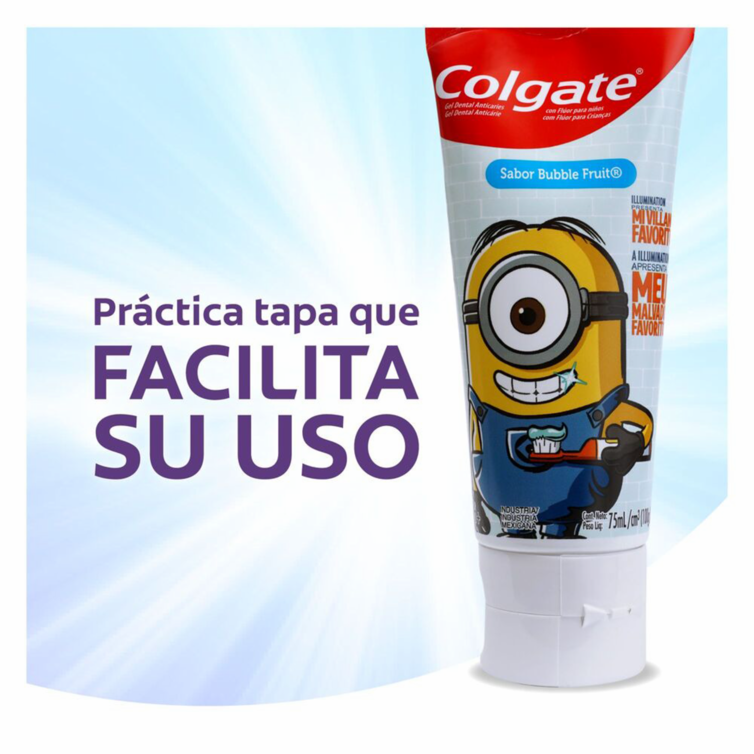Pasta Dental Infantil Smiles Mi Villano Favorito COLGATE 75 Ml