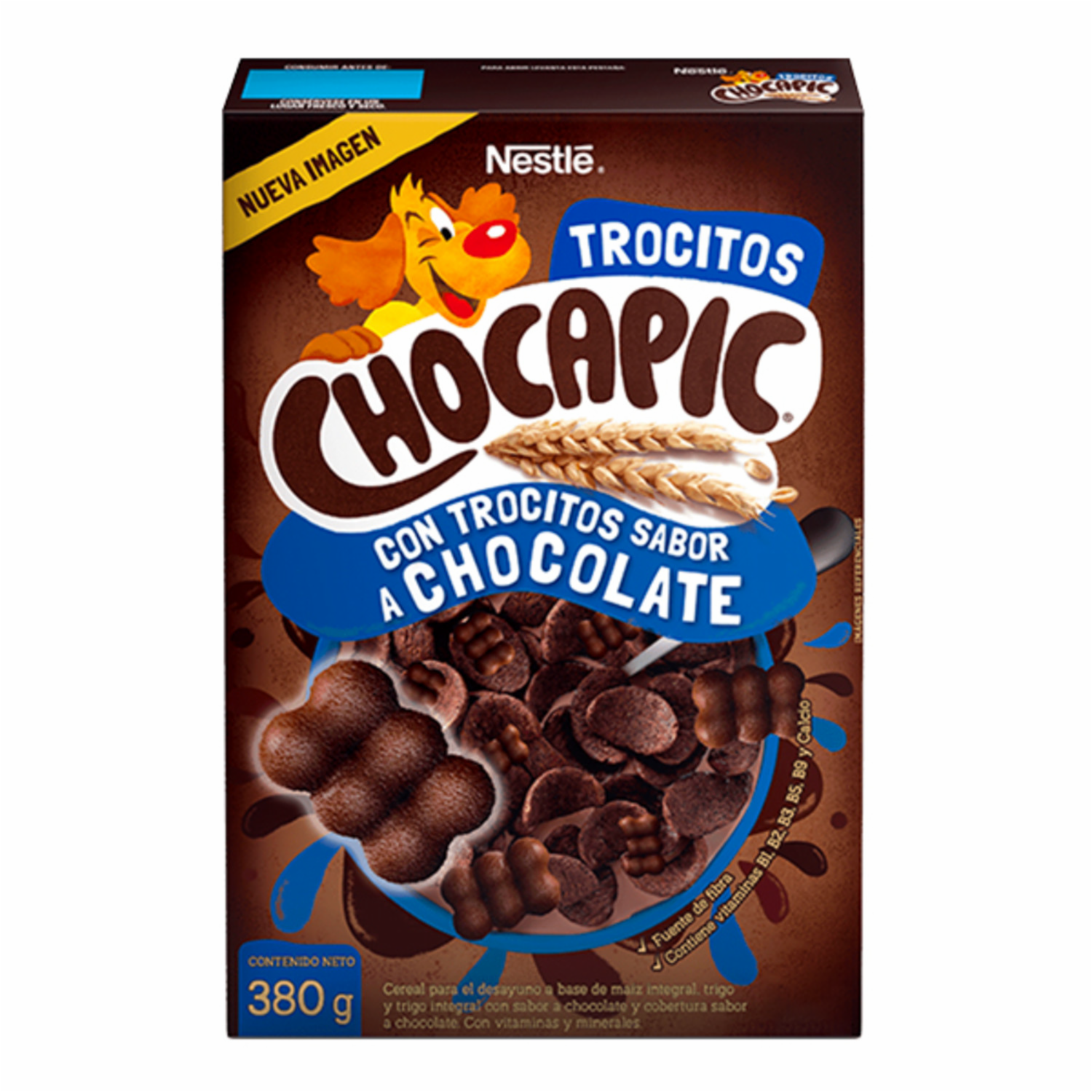 Cereal En Hojuelas Con Trocitos Sabor A Chocolate CHOCAPIC 380  G