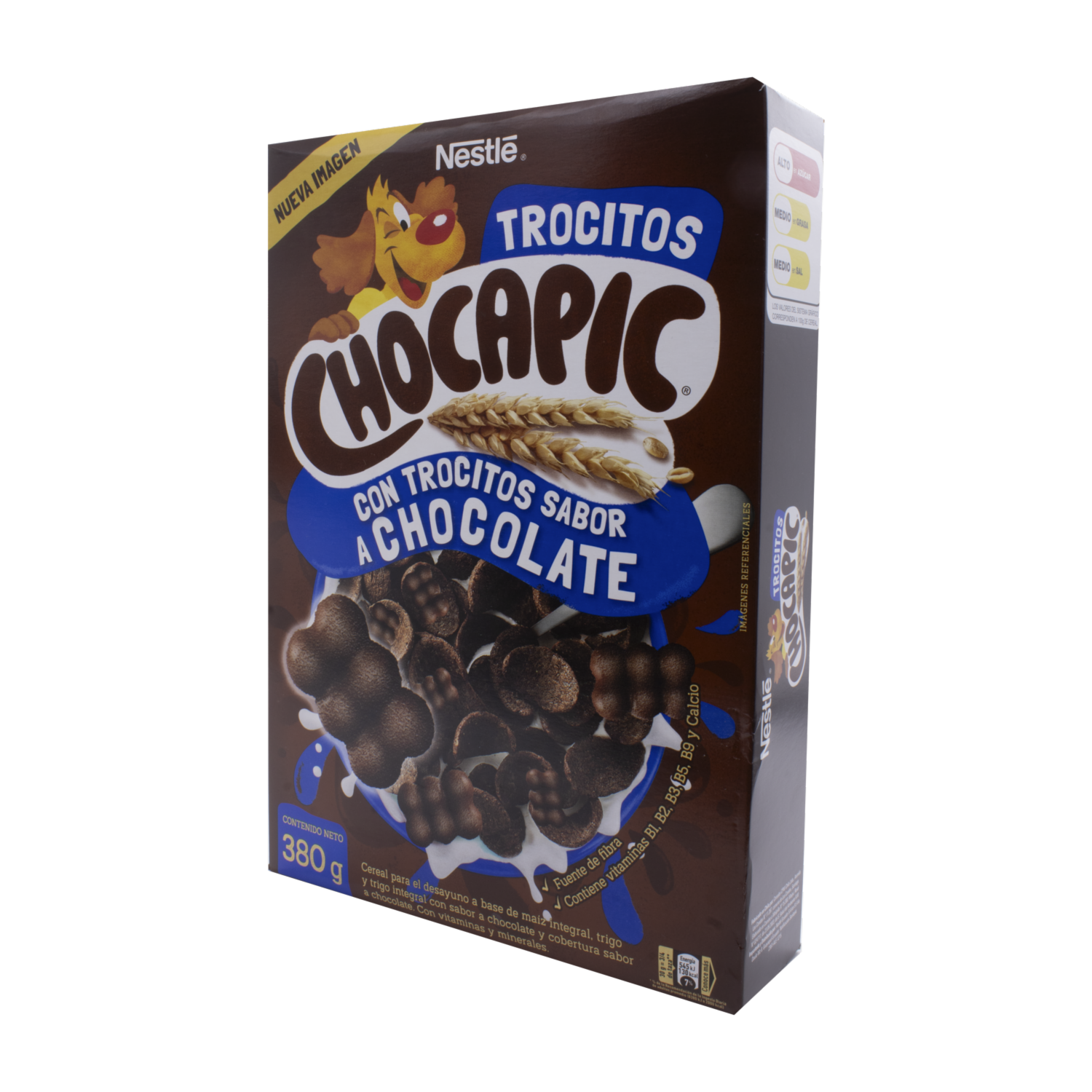 Cereal En Hojuelas Con Trocitos Sabor A Chocolate CHOCAPIC 380  G