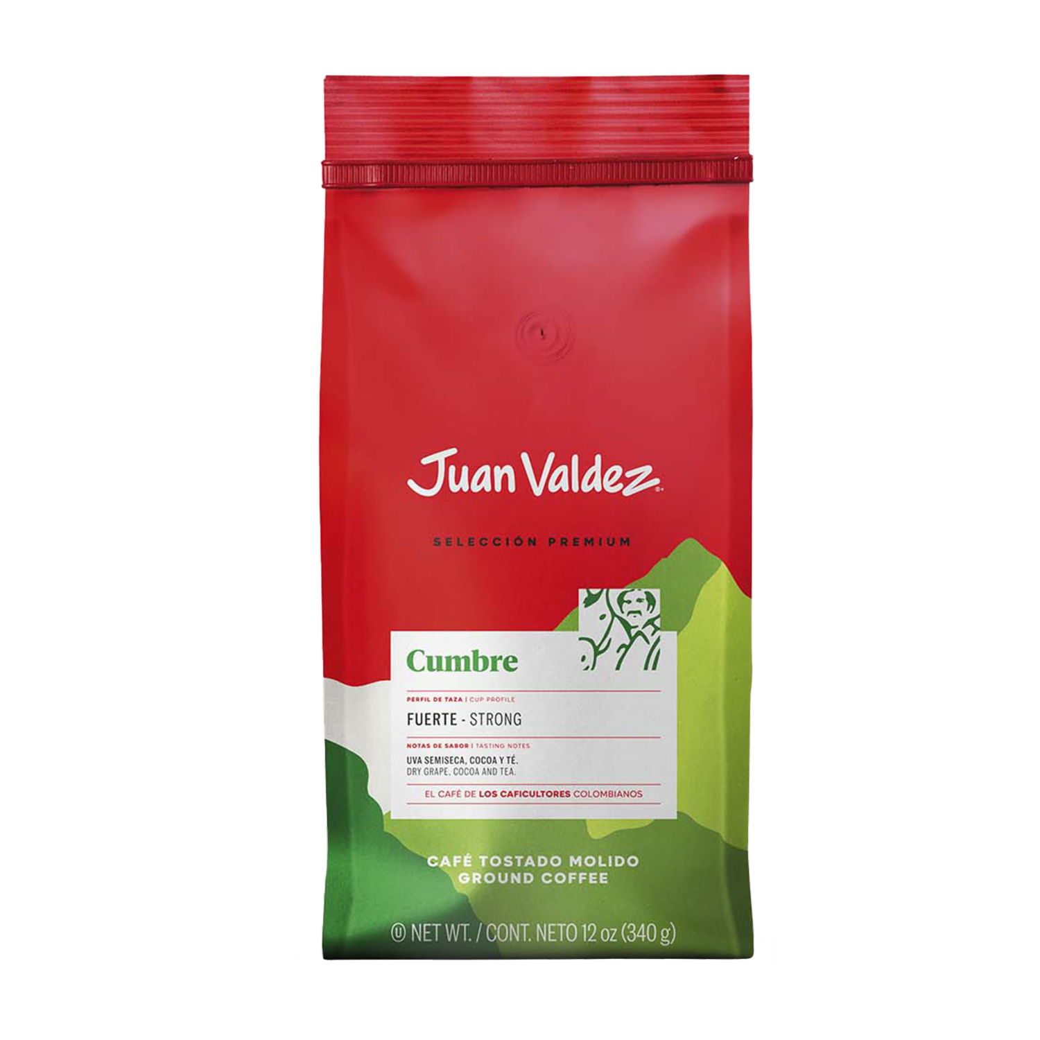 Café Tostado Y Molido Cumbre JUAN VALDEZ 340 G