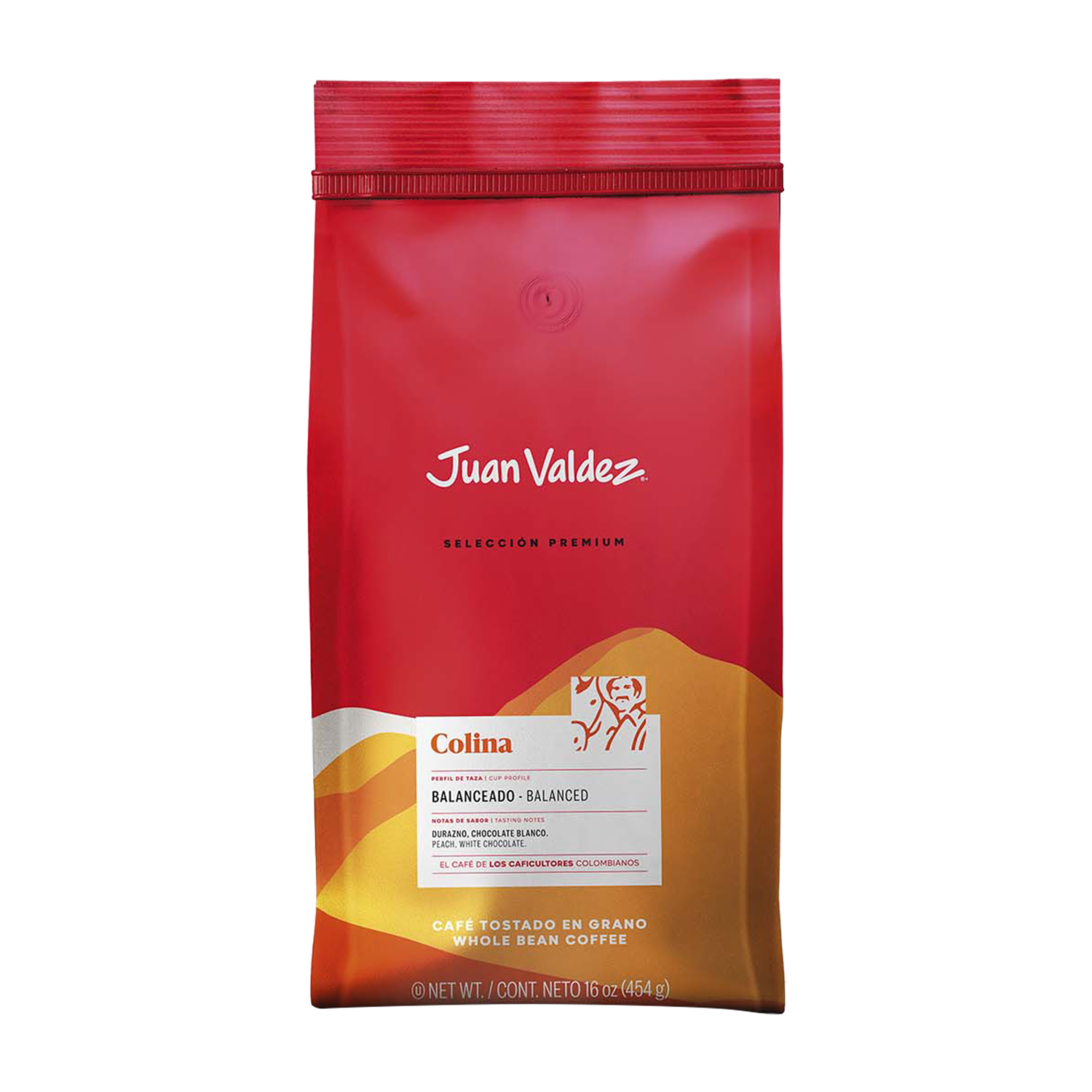 Café En Grano Colina JUAN VALDEZ 454 G