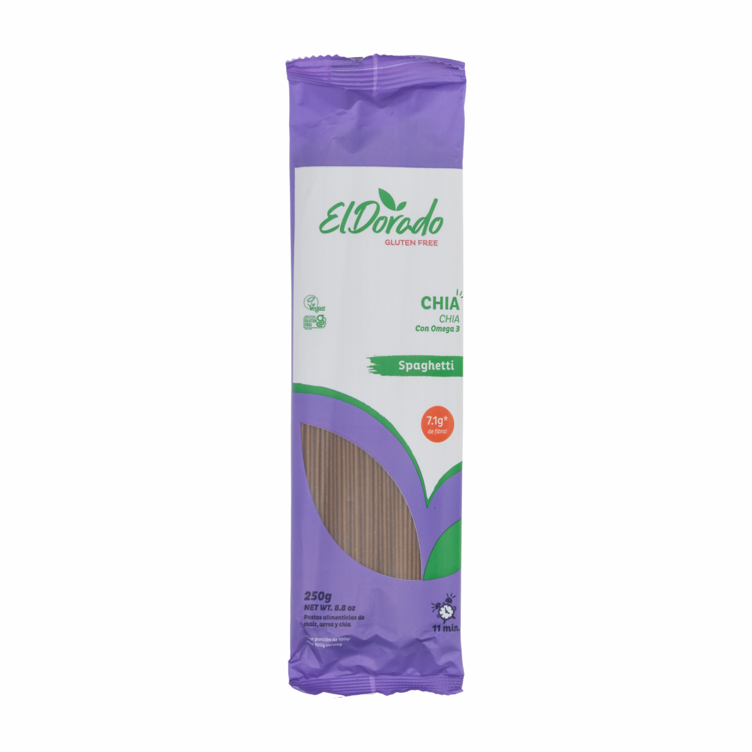 Pasta Chía Spaghetti EL DORADO 250   G