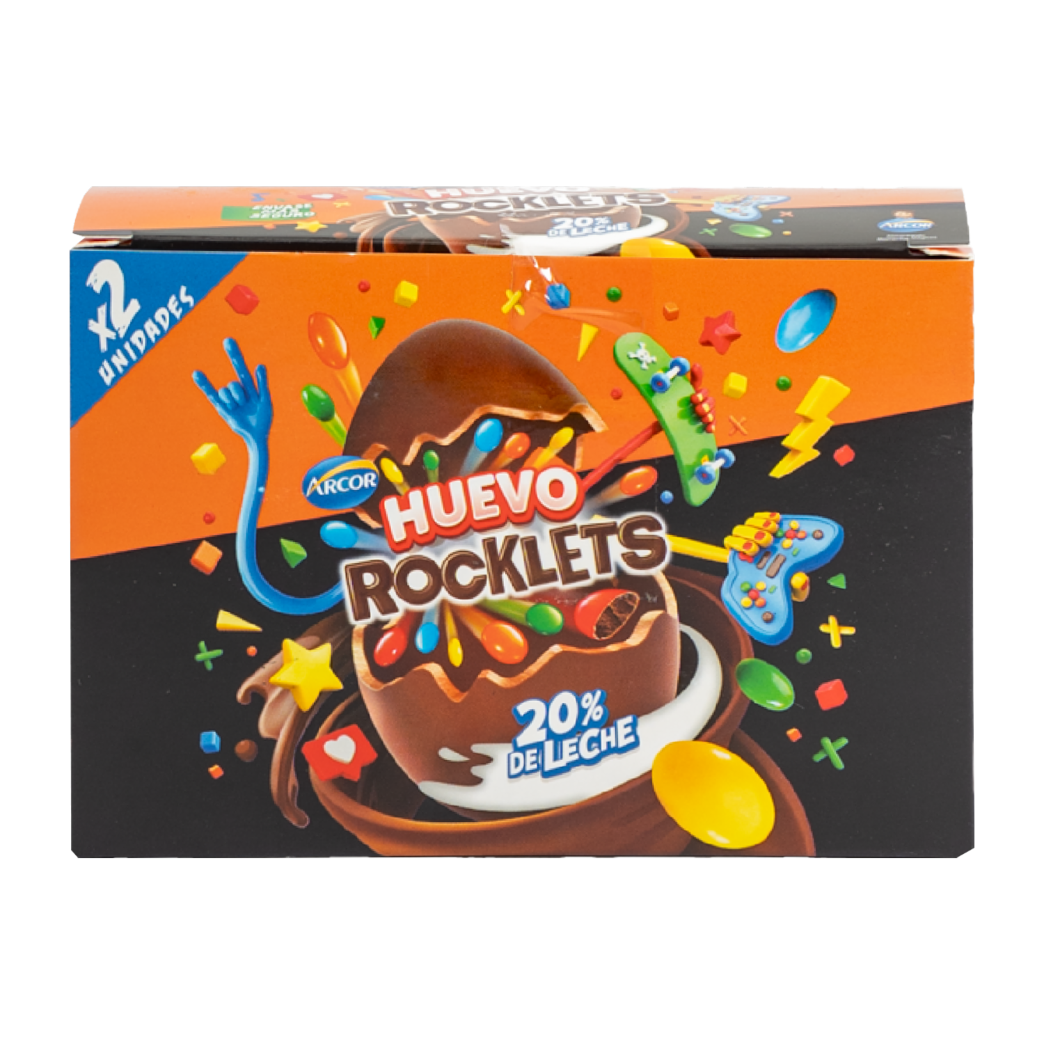 Huevo De Pascua De Chocolate ROCKLETS 56 G