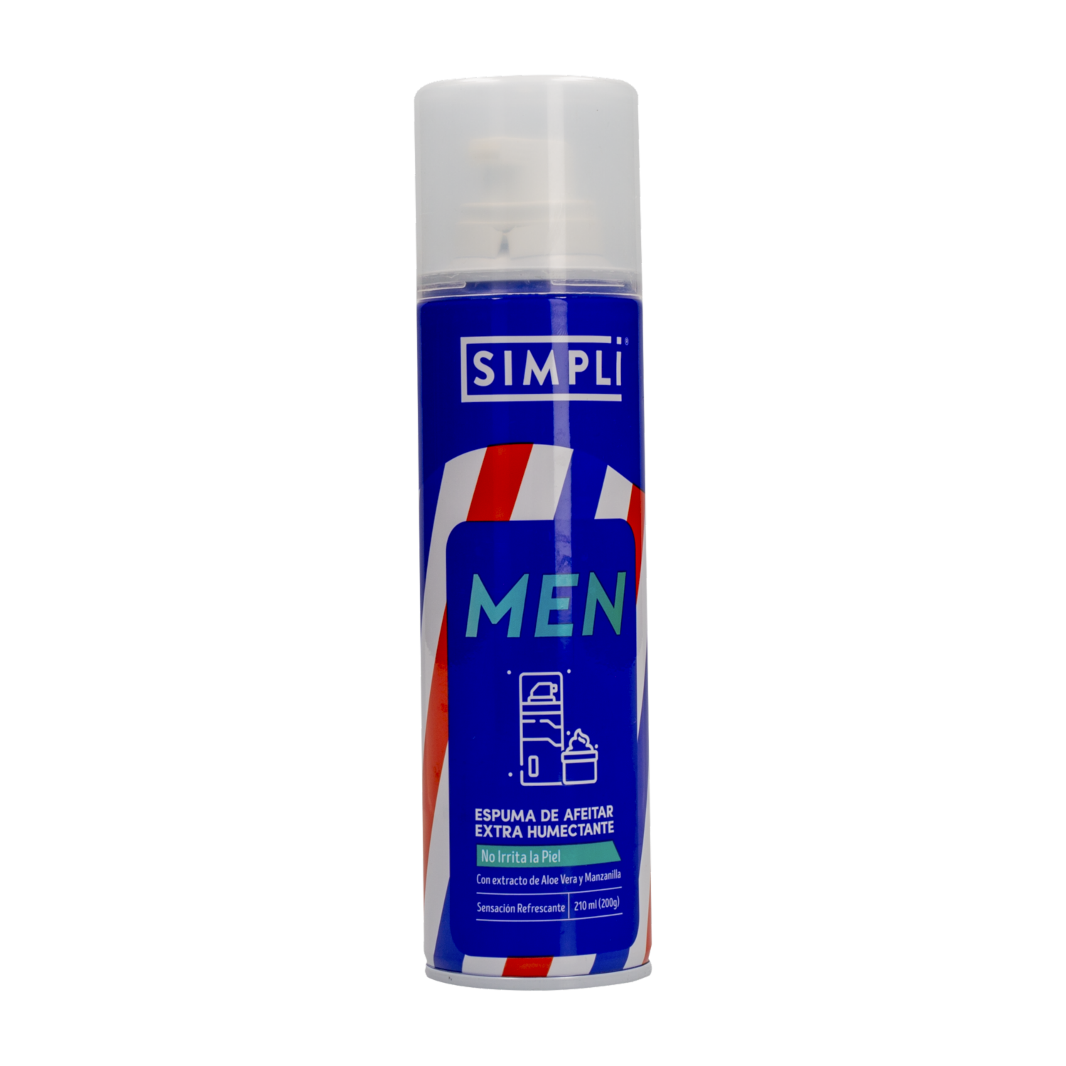 Espuma De Afeitar Extra Humectante SIMPLI 210 Ml