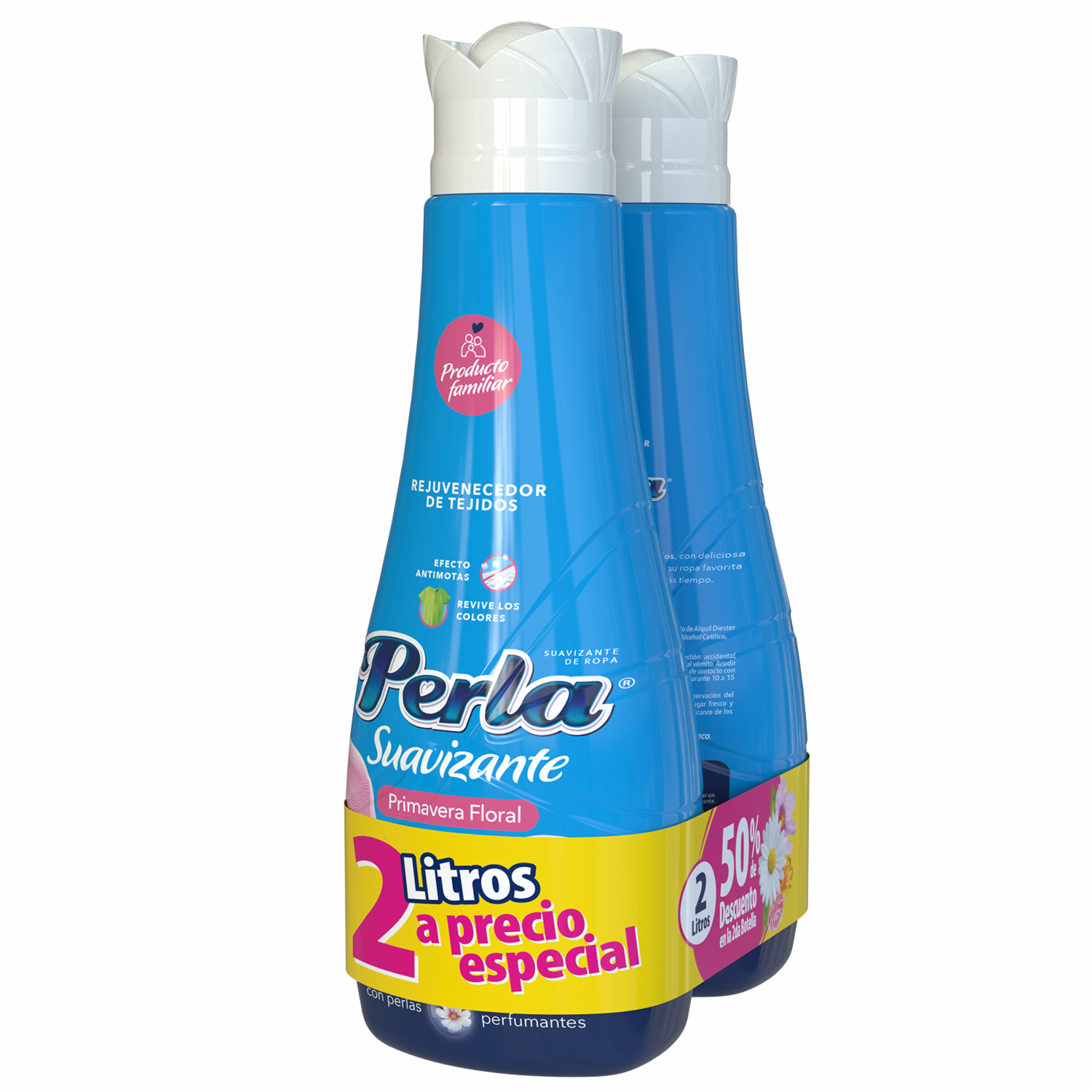 Suavizante De Ropa Soft Clásico PERLA 1000 Ml